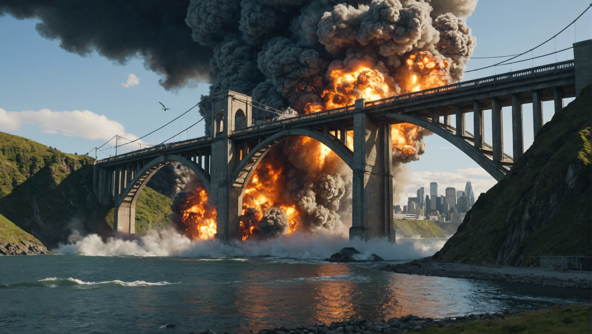 découvrez les détails choquants de la véritable cause de l'explosion au poste-frontière rainbow bridge.