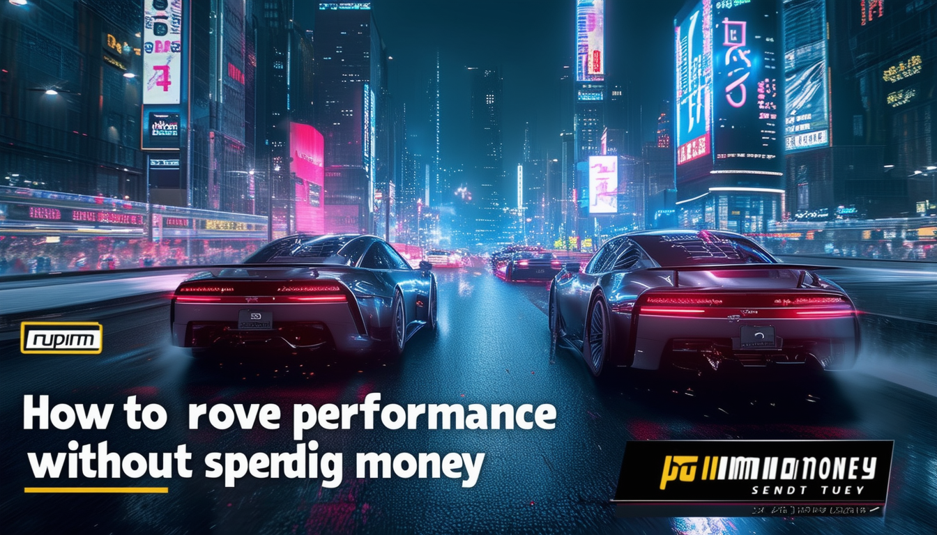 découvrez comment augmenter votre performance sans dépenser d'argent avec nos astuces et recommandations pratiques.