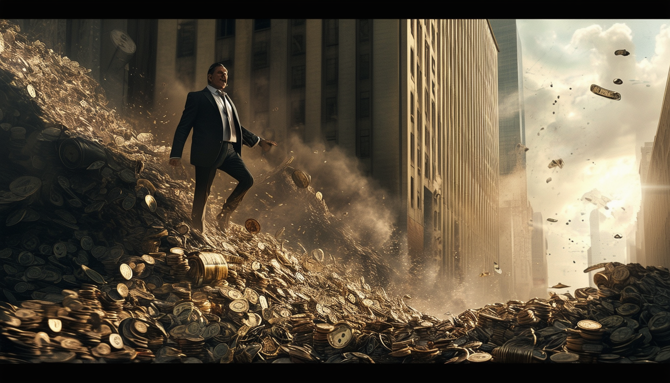 découvrez l'histoire de la dégringolade d'arnaud lagardère, magnat déchu du capitalisme, dans un récit captivant.