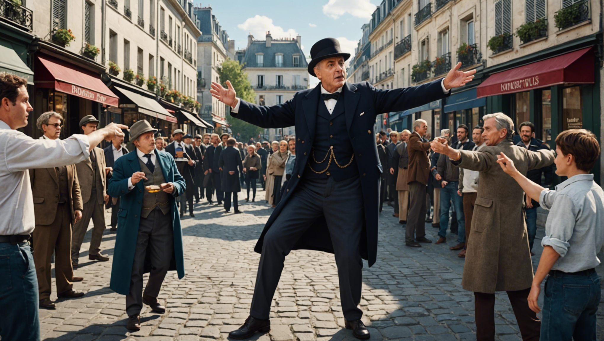 le maire de montmartre, en usant de son autorité, interdit le jeu de boules, ce qui provoque la colère des habitants.