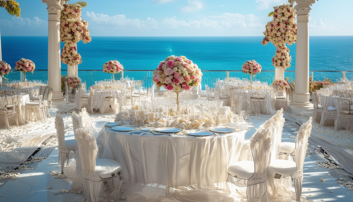 découvrez les secrets et les coulisses du mariage d'un milliardaire à l'eden roc, entre luxe, glamour et intrigues, dans cette captivante immersion au cœur d'un événement inoubliable.