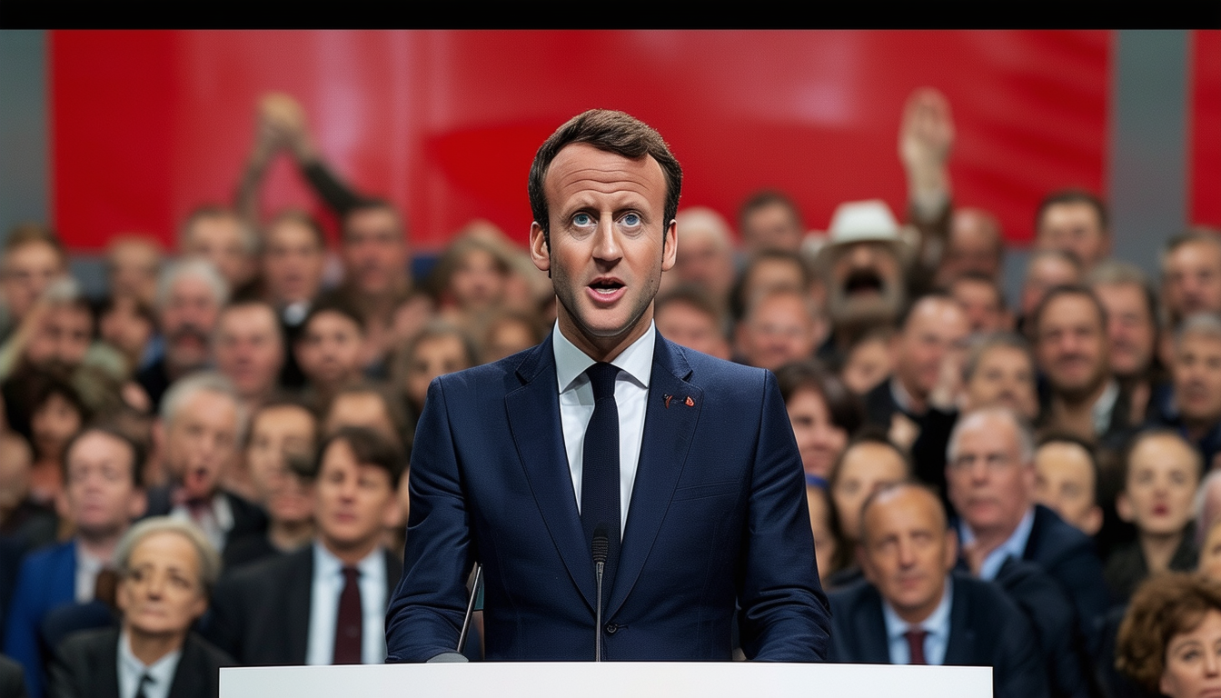 macron et la division des classes sociales : un discours controversé lors du 1er-mai contre la réforme de l'assurance chômage