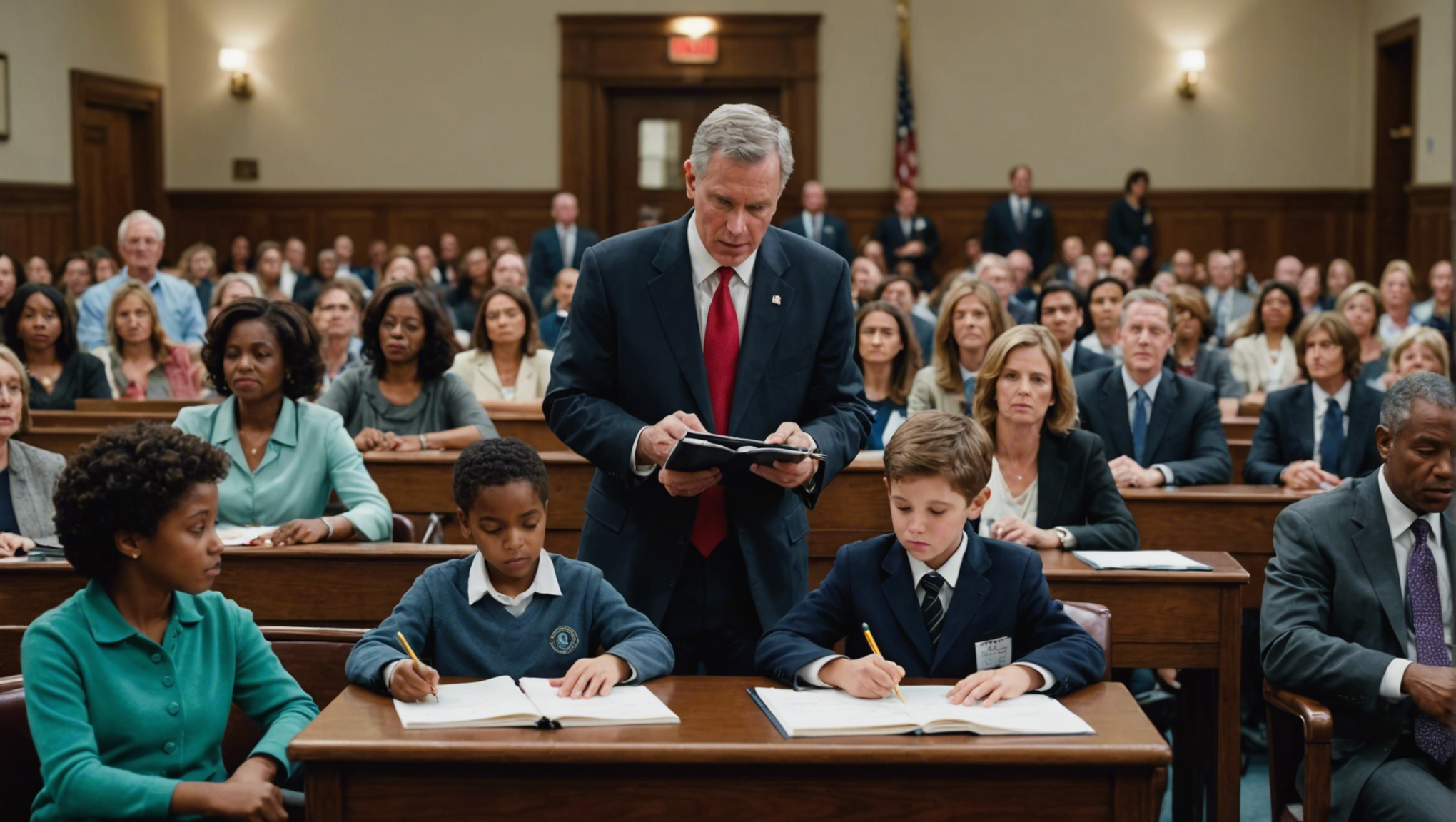 mobilisation des parents et des élus pour défendre l'école publique à travers des actions juridiques
