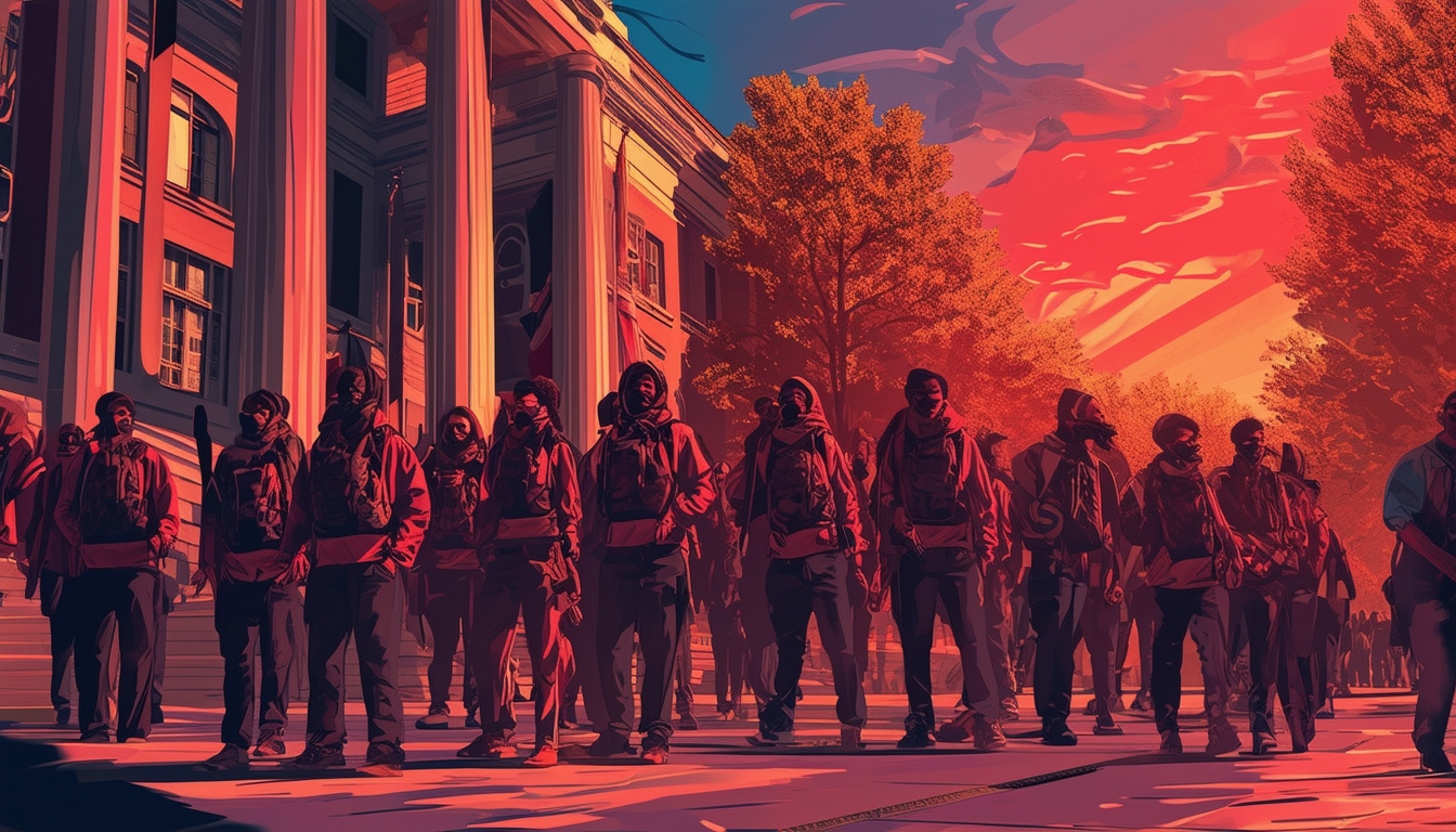 découvrez le récit inquiétant du virage pris par l'extrême droite à l'assaut des campus universitaires.