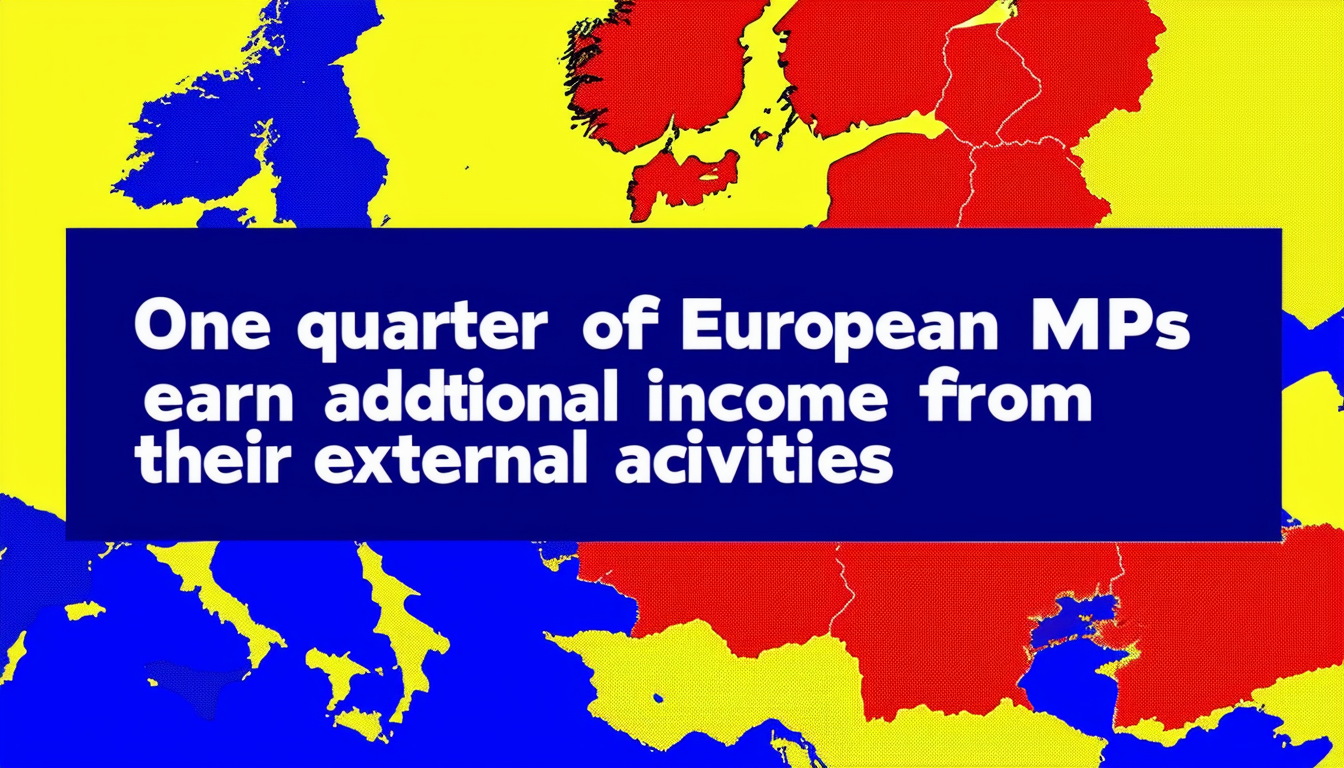 découvrez comment un quart des députés européens complètent leurs revenus grâce à des activités extérieures dans ce fascinant article.