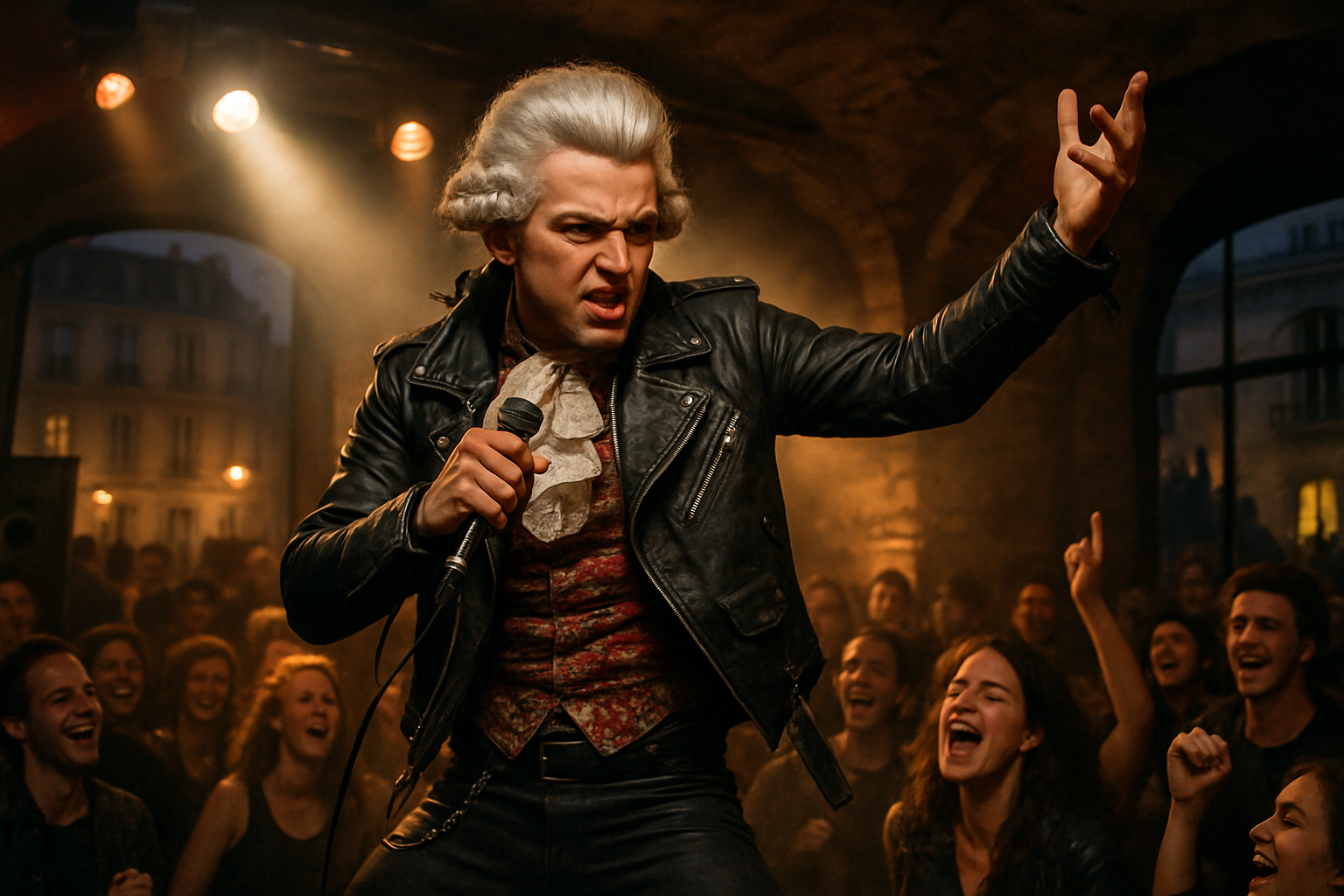 découvrez comment françois moschetta, le wolfgangster, réinvente mozart avec audace à la scène libre à paris dans le spectacle « mozart, moi ? jamais ! ». une expérience musicale unique et surprenante.