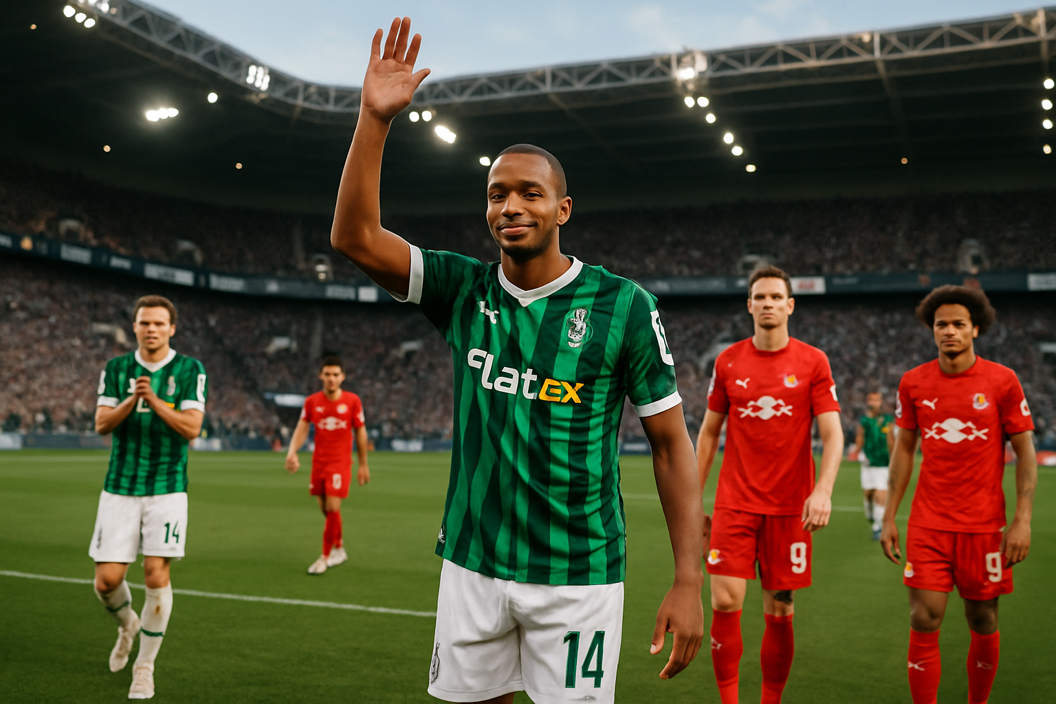 alassane plea fait ses adieux au borussia m'gladbach lors du match décisif contre leipzig en bundesliga, marquant la fin d'une ère pour l'attaquant.