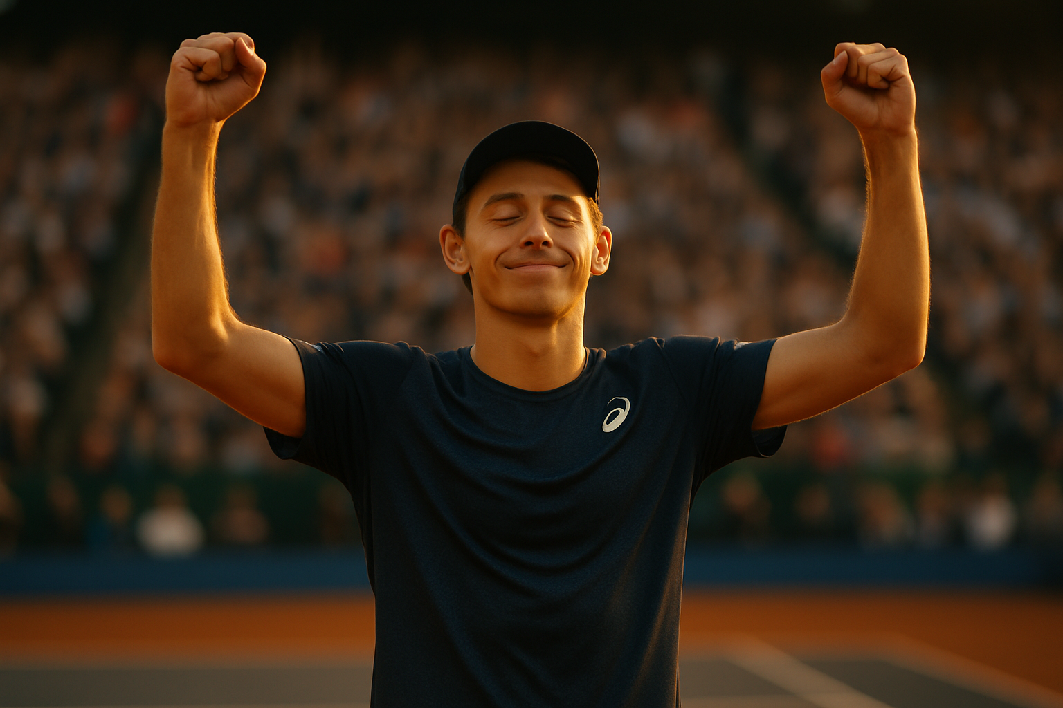 alex de minaur célèbre sa toute première victoire aux finales atp, une réussite qui lui apporte une profonde sérénité intérieure et marque un tournant majeur dans sa carrière.