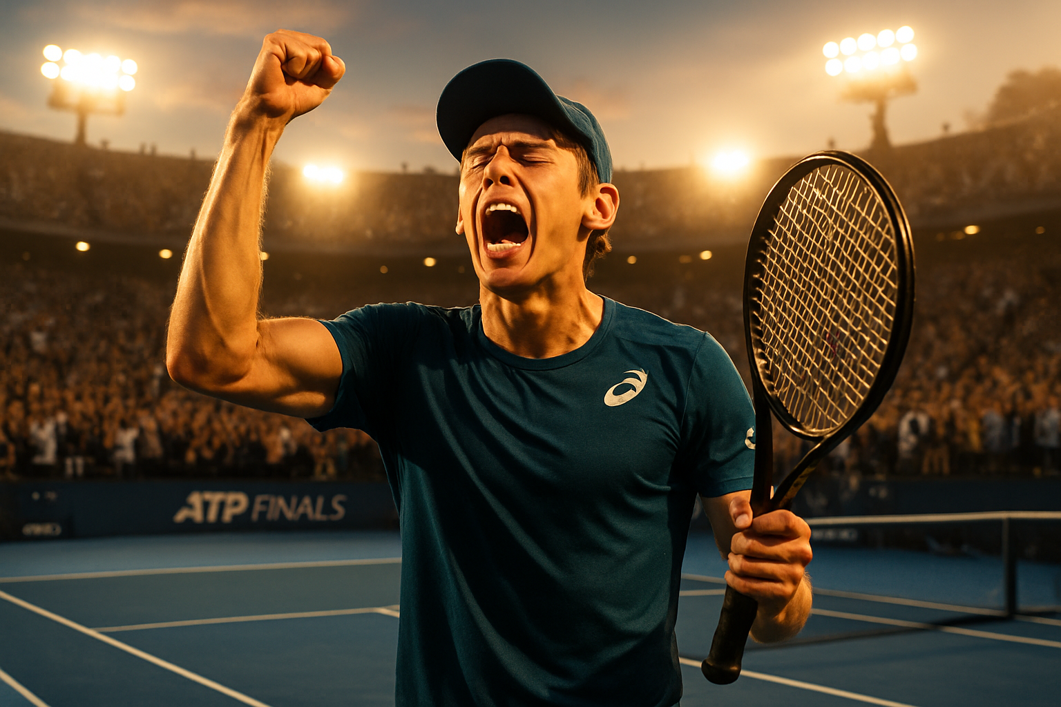 alex de minaur remporte une victoire cruciale lors des finales atp, assurant sa qualification et marquant une étape libératrice dans sa carrière.