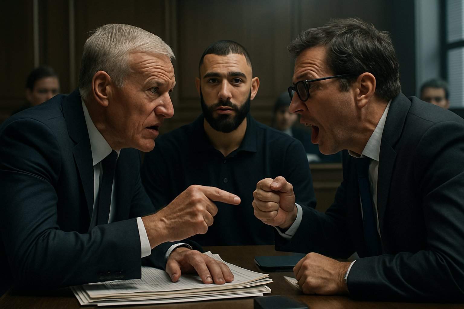 découvrez le rôle discret mais crucial de benzema dans le conflit judiciaire opposant deschamps à riolo, une affaire qui secoue le monde du sport.