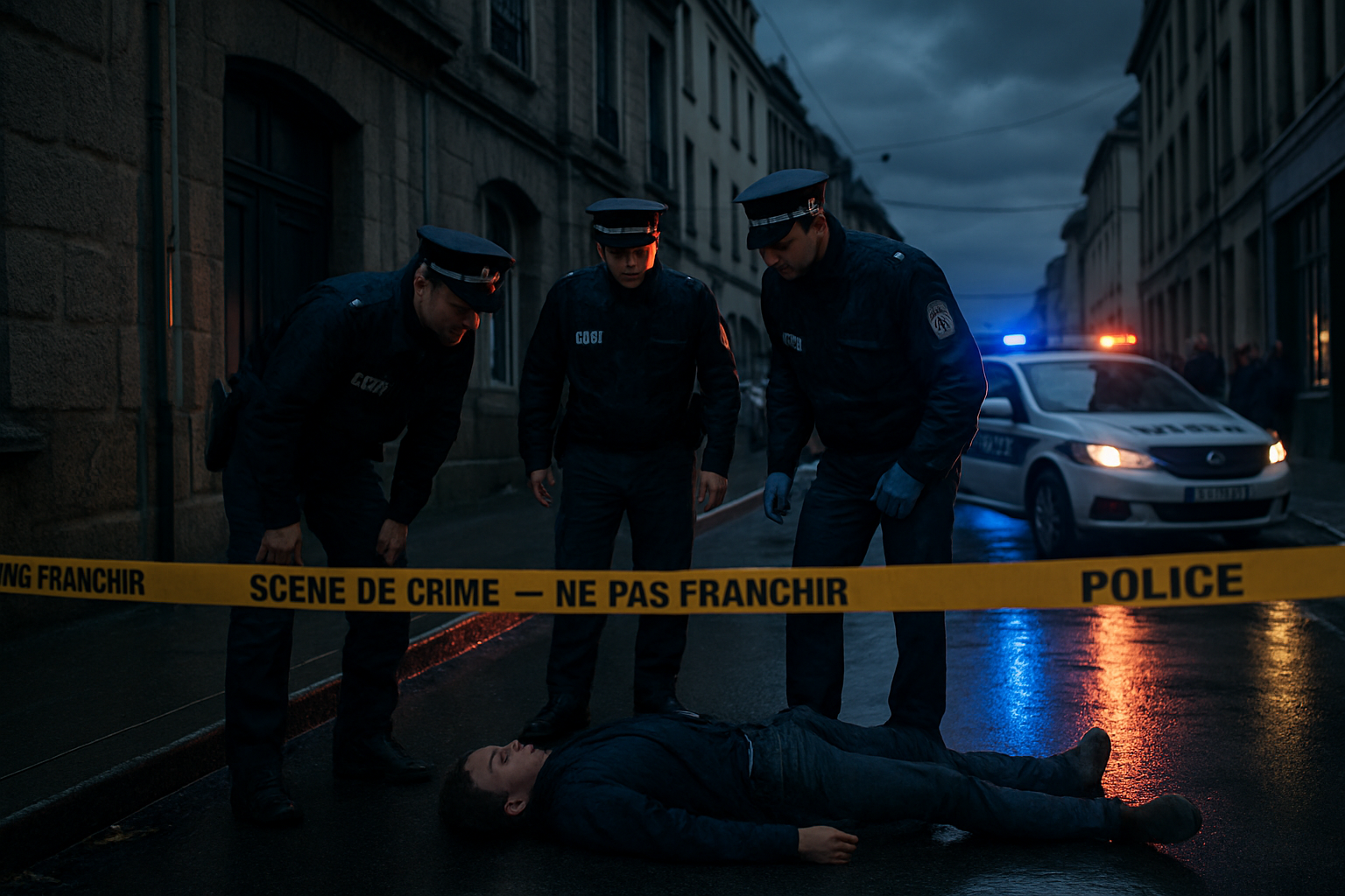 une enquête est en cours à brest suite à la découverte macabre du corps d’un jeune homme d’une vingtaine d’années dans des circonstances suspectes.