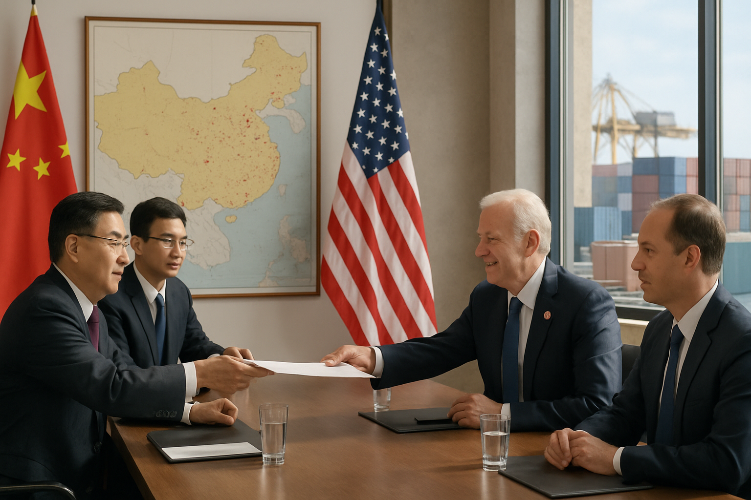 la chine assouplit son contrôle sur les métaux rares stratégiques, marquant un apaisement des tensions commerciales entre pékin et washington.
