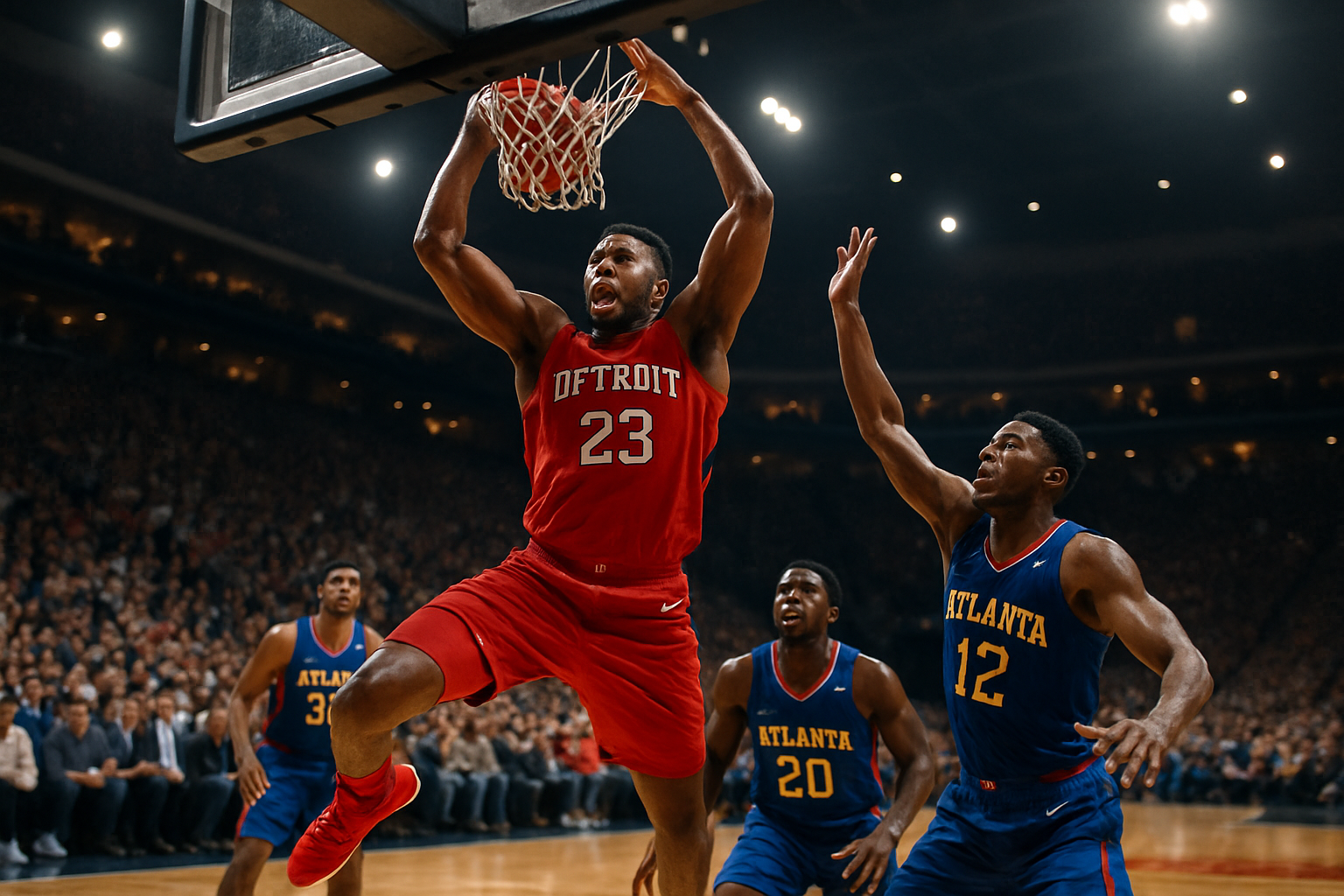 detroit poursuit son incroyable série avec une onzième victoire consécutive en battant atlanta. découvrez les highlights et les performances clés du match.