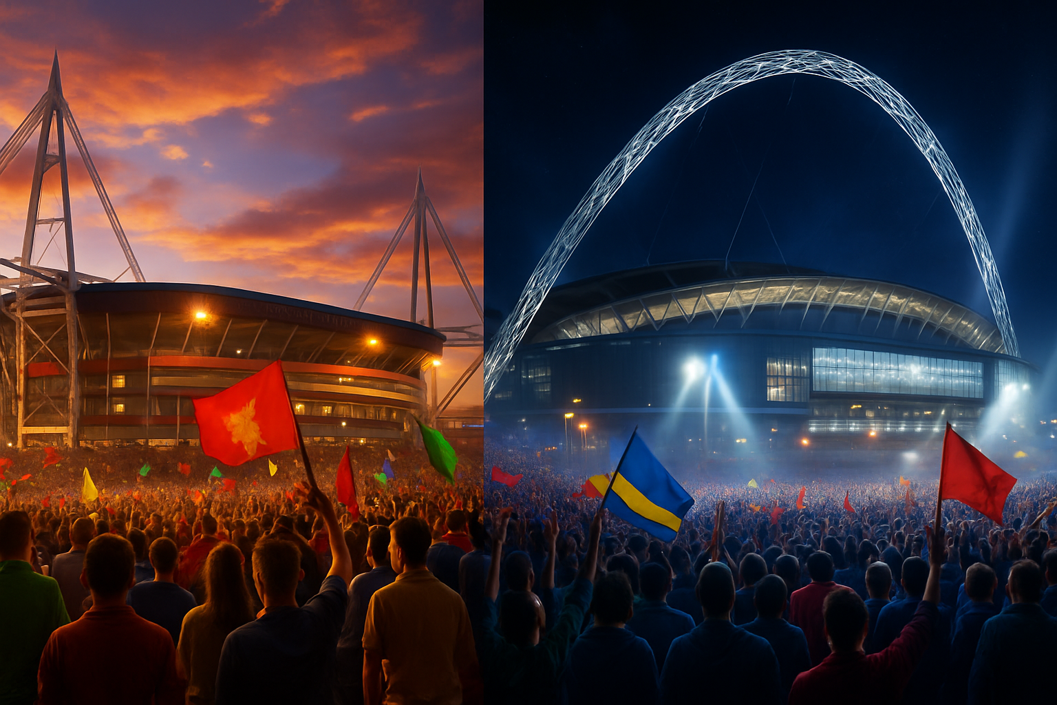 découvrez comment cardiff accueillera le match d'ouverture de l'euro 2028 et comment wembley se prépare à vivre l'émotion de la finale, promettant un tournoi inoubliable.