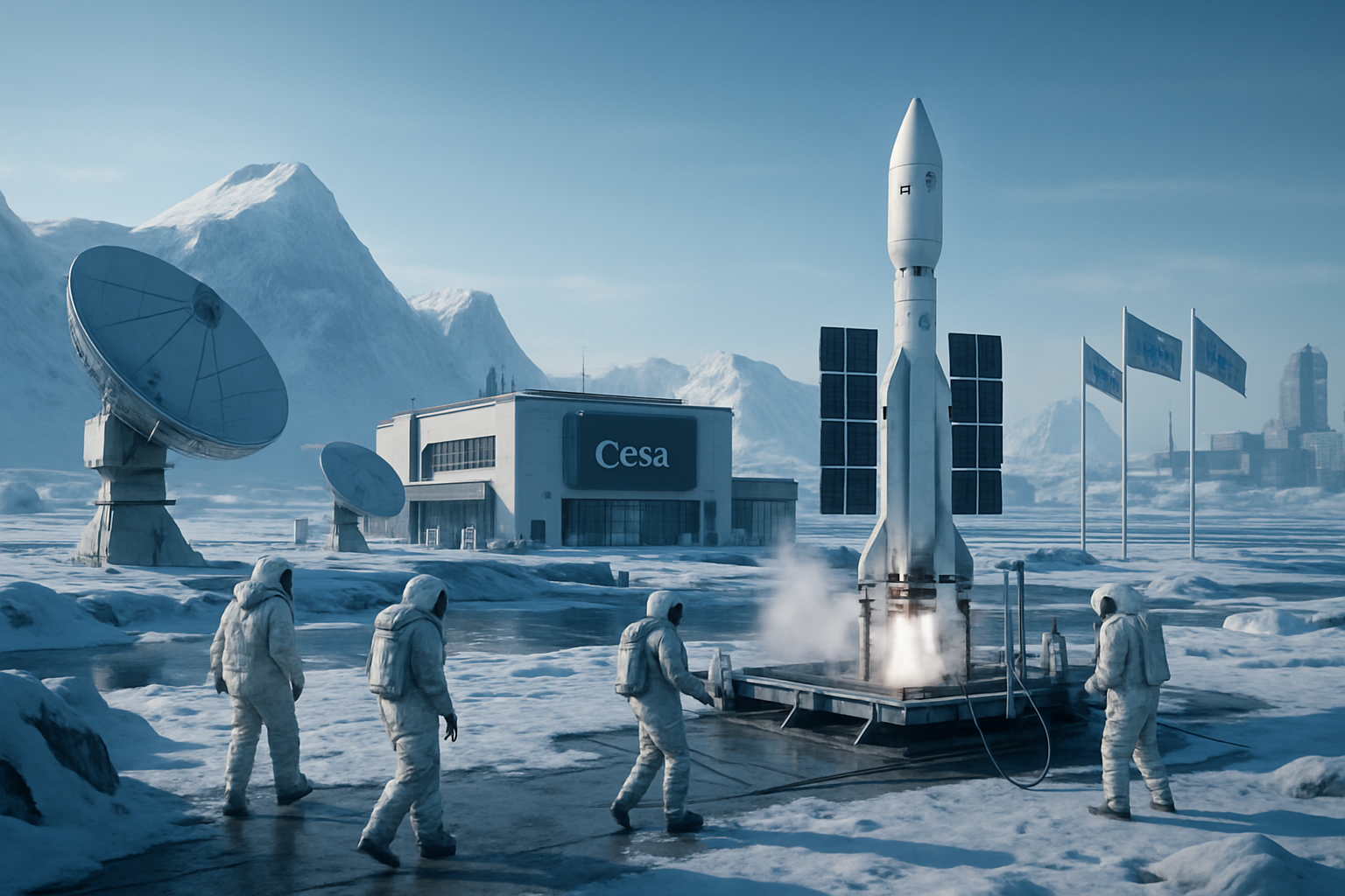 découvrez l'initiative de l'esa avec le lancement d'un centre spatial innovant en arctique, mêlant avancées scientifiques et défis géopolitiques majeurs dans l'exploration polaire.