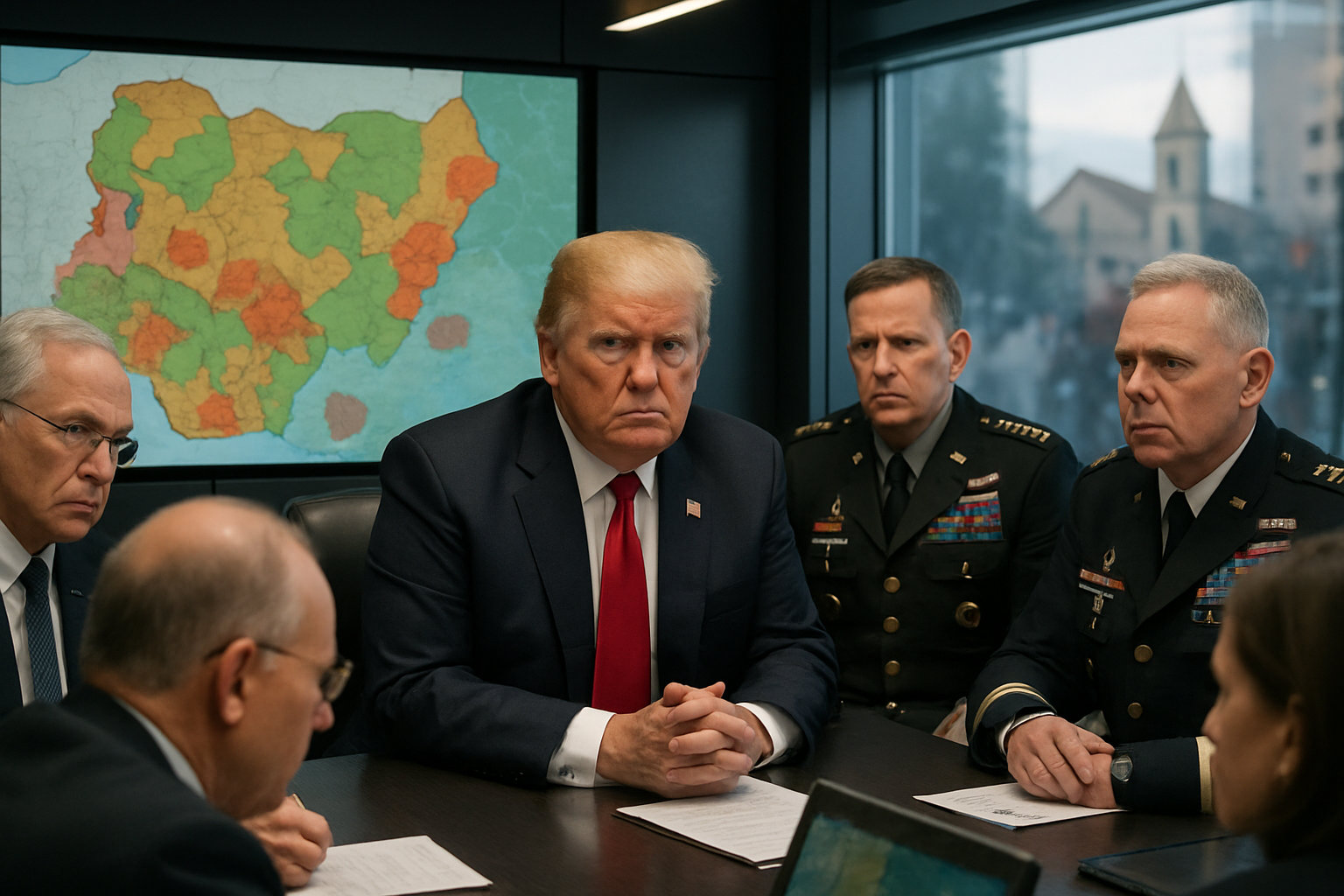 analyse géopolitique : donald trump envisage une intervention militaire au nigeria afin de protéger la communauté chrétienne face aux tensions croissantes dans la région.