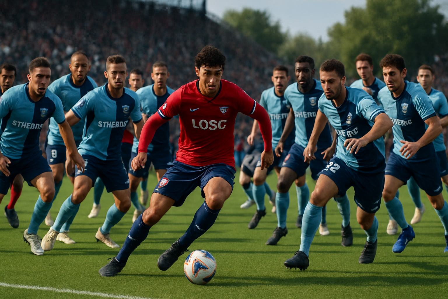 découvrez comment igamane et les jeunes talents de lille ont fait la différence dans un intense duel à 10 contre 11 face au havre, grâce à leur imprévisibilité et leur capacité à créer des actions surprenantes.