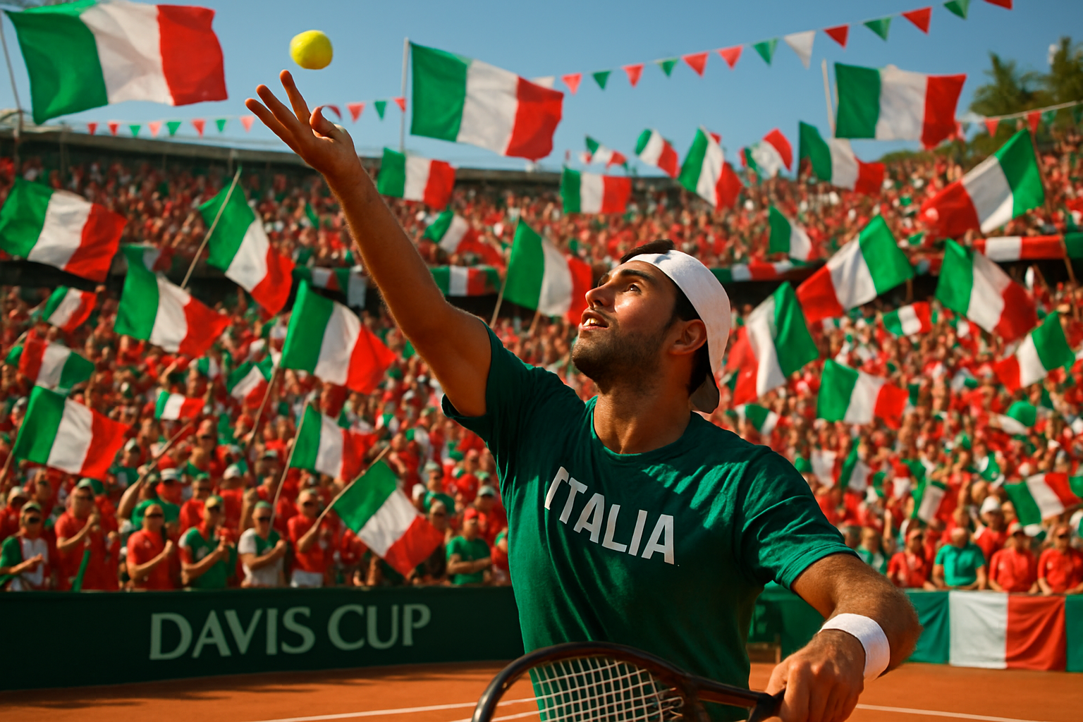découvrez comment l'italie maintient la flamme de la passion sportive à travers la coupe davis, captivant les fans et enflammant les cœurs avec chaque match palpitant.