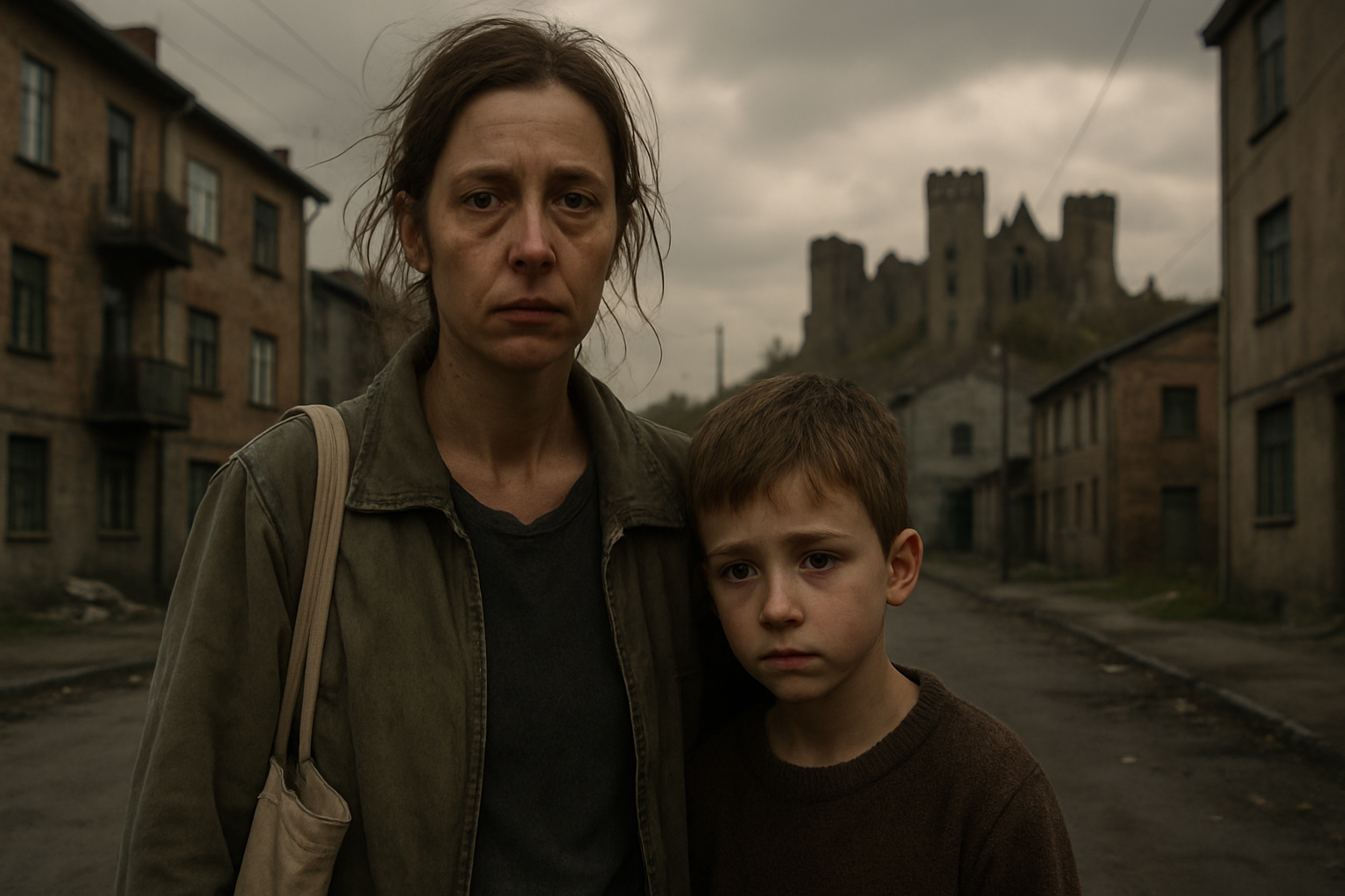 découvrez le combat poignant d'annie et de son fils, chassés de leur ancien château occupé, qui plongent dans la précarité en reconstruisant leur vie.