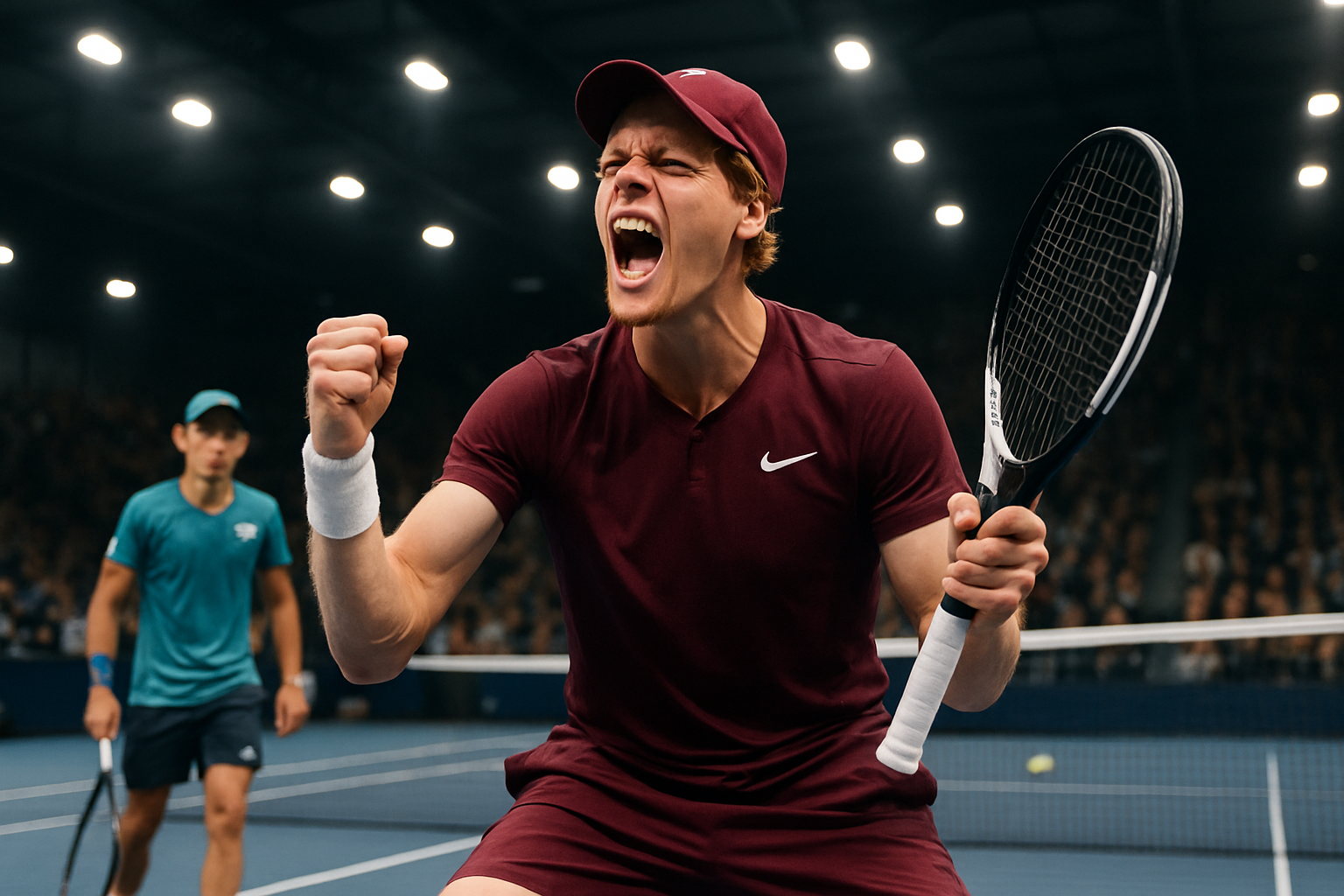 revivez la victoire impressionnante de jannik sinner en demi-finale face à alex de minaur, où il démontre que le tennis en salle est véritablement son terrain de prédilection.