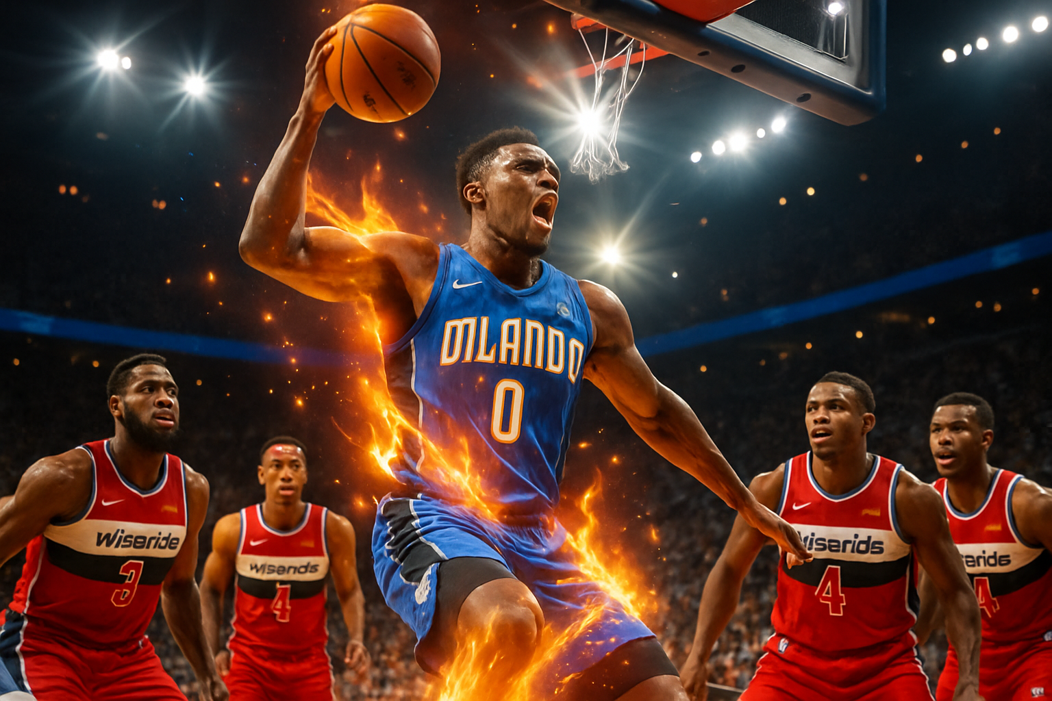 découvrez comment l'orlando magic s'illumine en nba, tandis que les washington wizards retrouvent toute leur vigueur pour battre leurs adversaires.