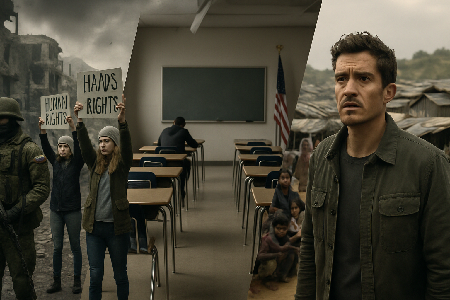 découvrez les dernières nouvelles internationales : violations des droits en ukraine par la russie, absence des états-unis à un examen clé, et orlando bloom qui s'exprime sur la situation des rohingyas.