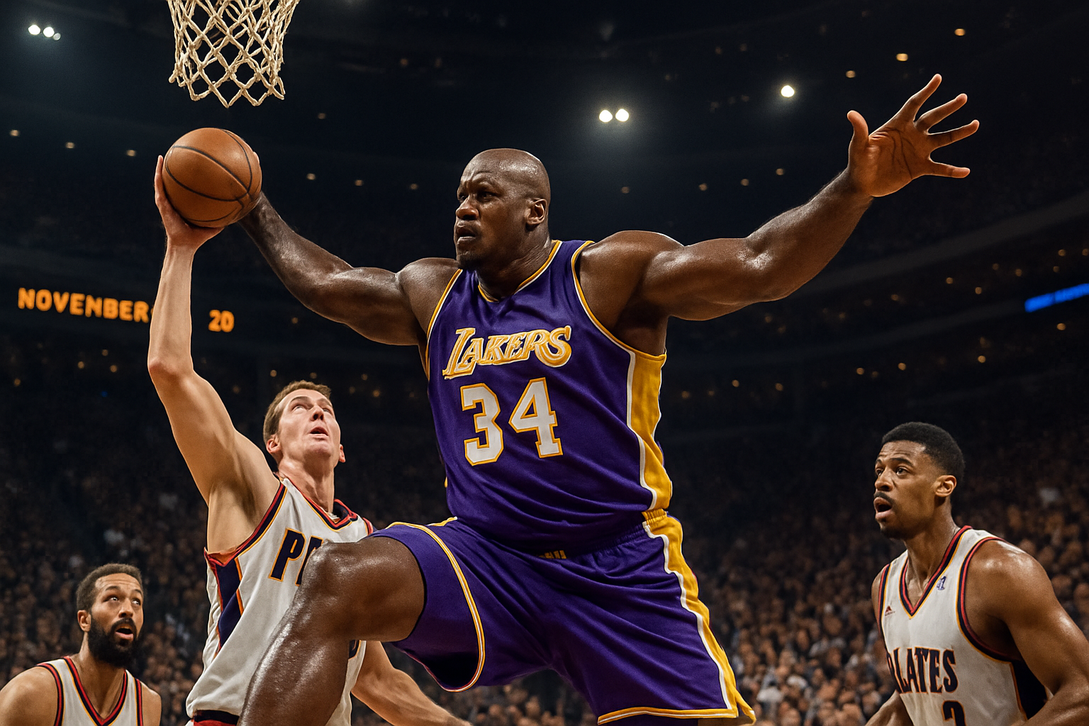 revivez le 20 novembre mémorable où shaquille o'neal a réalisé un triple-double exceptionnel en nba avec 15 contres, une performance historique à ne pas manquer.
