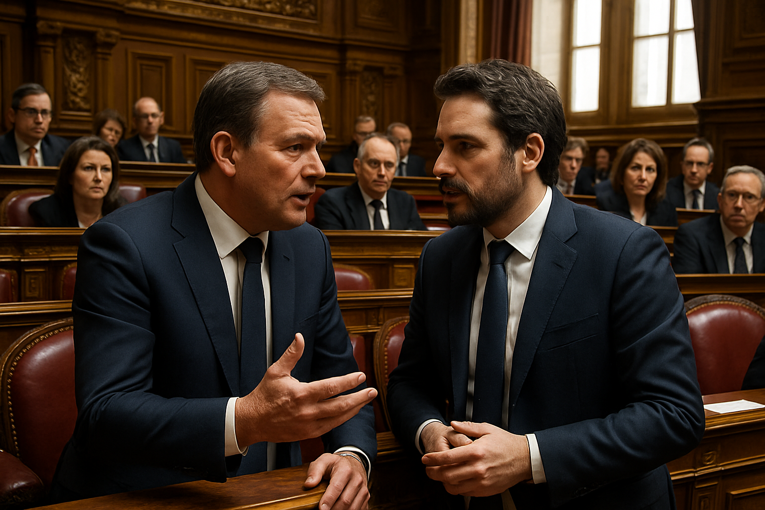 le sénat relance la réforme des retraites, avec lecornu et faure optimistes quant à un compromis possible pour apaiser les débats.