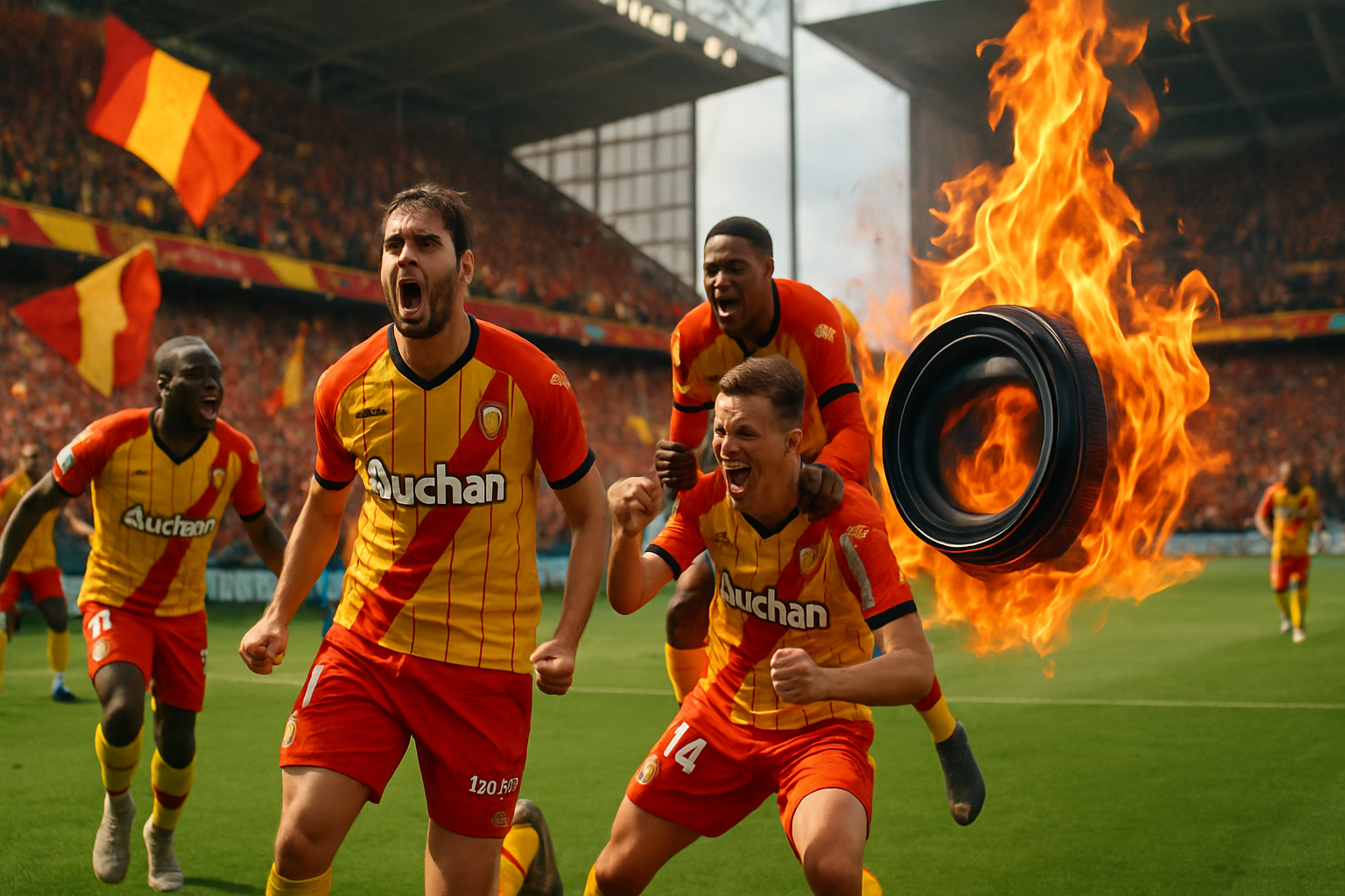 découvrez comment le rc lens enflamme le stade bollaert avec six victoires consécutives, une dynamique exceptionnelle et une équipe transcendée qui fait vibrer les supporters.