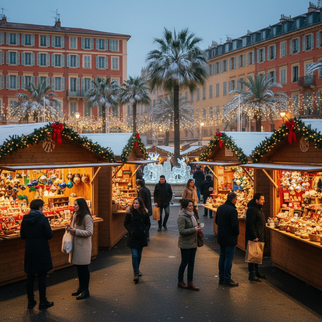 découvrez notre guide complet du marché de noël à nice : les meilleures adresses, animations festives, gourmandises et idées cadeaux pour une expérience magique en famille ou entre amis.