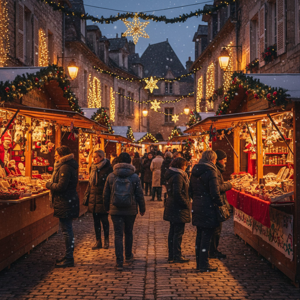 plongez dans la magie du marché de noël en dordogne et explorez les plus beaux villages illuminés, sources d’émerveillement et de traditions festives.