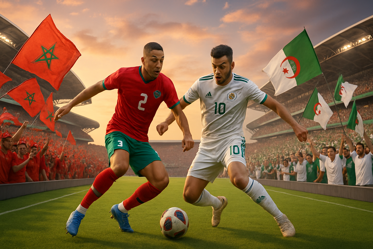 découvrez la rivalité intense entre le maroc et l'algérie qui promet d'enflammer la can 2025 avec des affrontements passionnants et des enjeux sportifs majeurs.