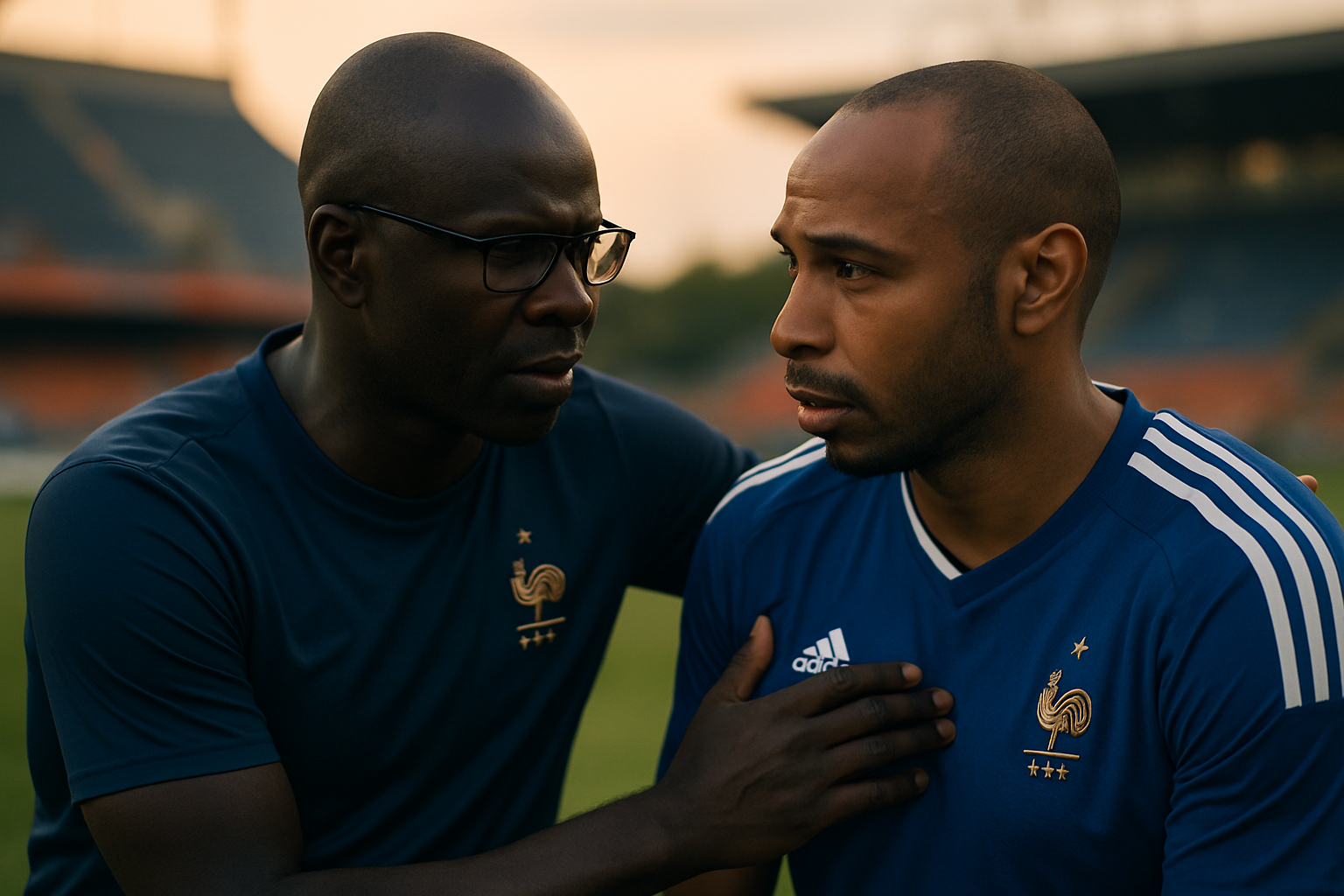 découvrez la déclaration exclusive de ngotty, qui révèle la confidence de thuram : « je n'avais pas d'égal sur le terrain ».