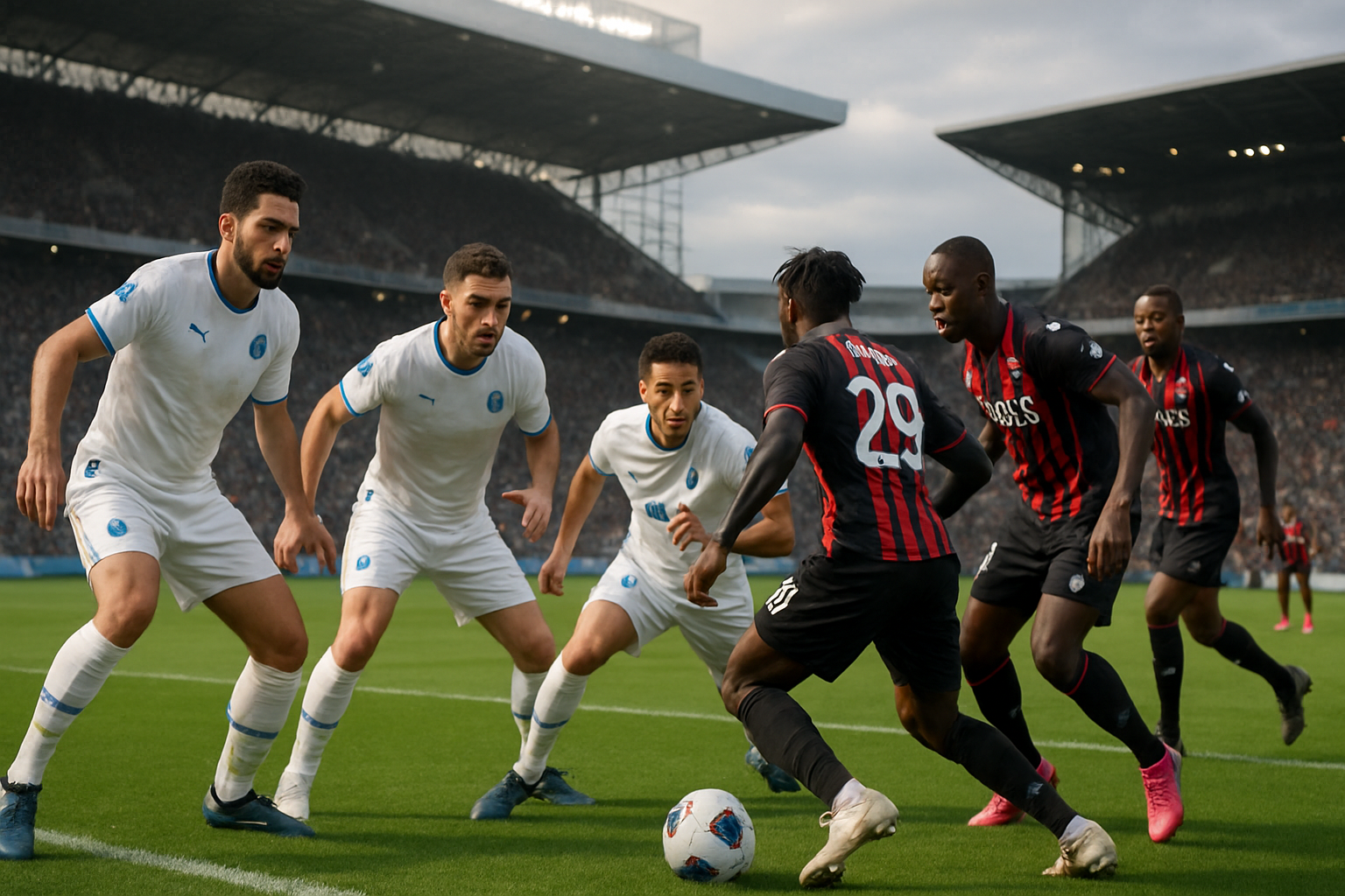 om vs nice : comment l'équipe peut-elle réorganiser sa défense sans aguerd ? analyse des options et stratégies pour renforcer l'arrière-garde marseillaise.