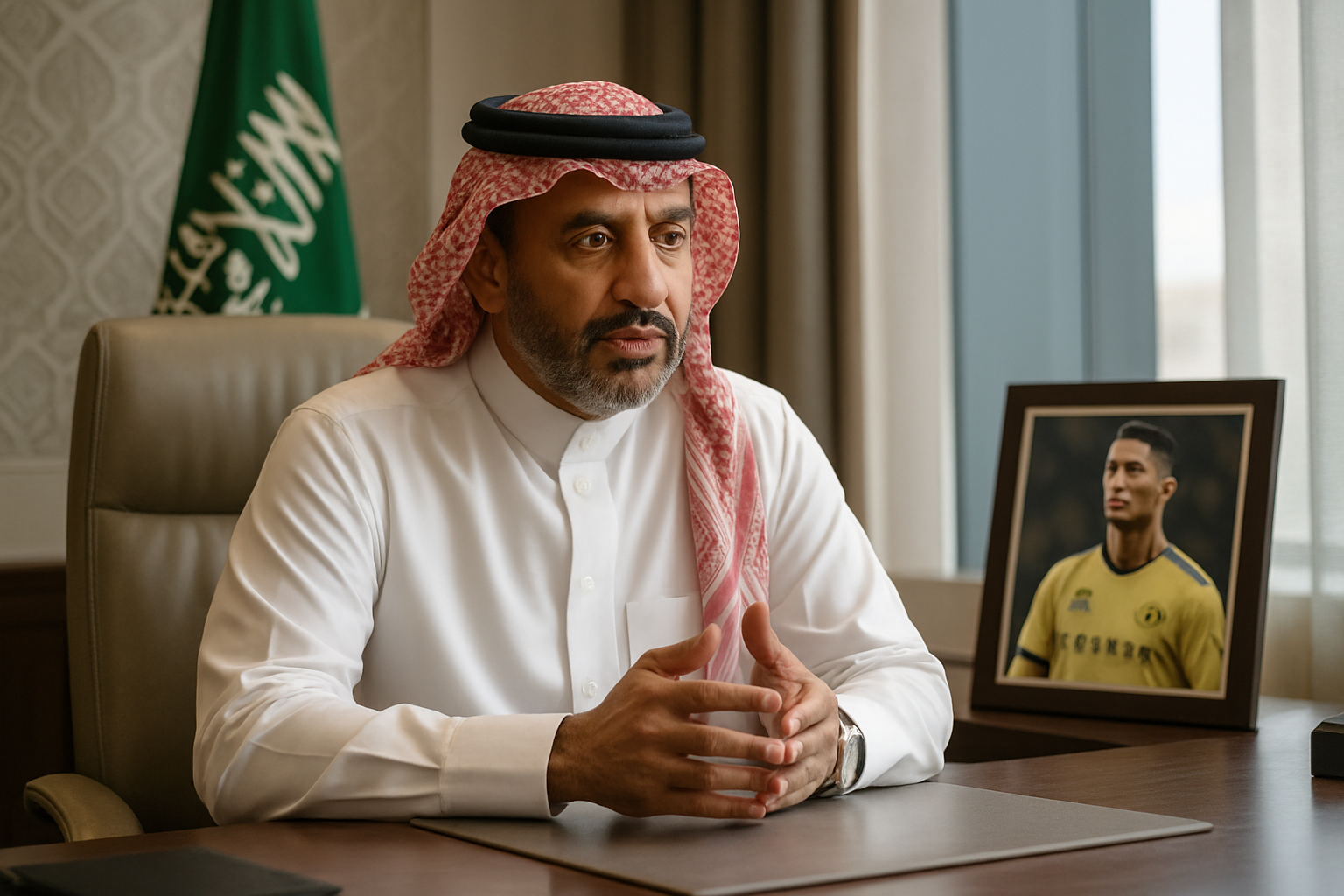 l'ancien ministre saoudien des sports affirme que cristiano ronaldo est le seul joueur étranger à justifier son salaire, soulignant son impact et sa valeur exceptionnelle sur le terrain.