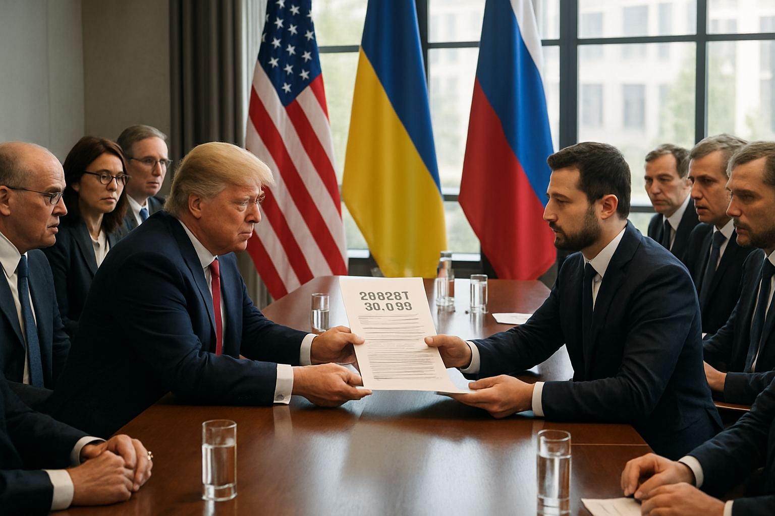 découvrez le plan de paix en 28 points proposé par l'administration trump à zelensky, une initiative visant à apaiser le conflit entre l'ukraine et la russie.