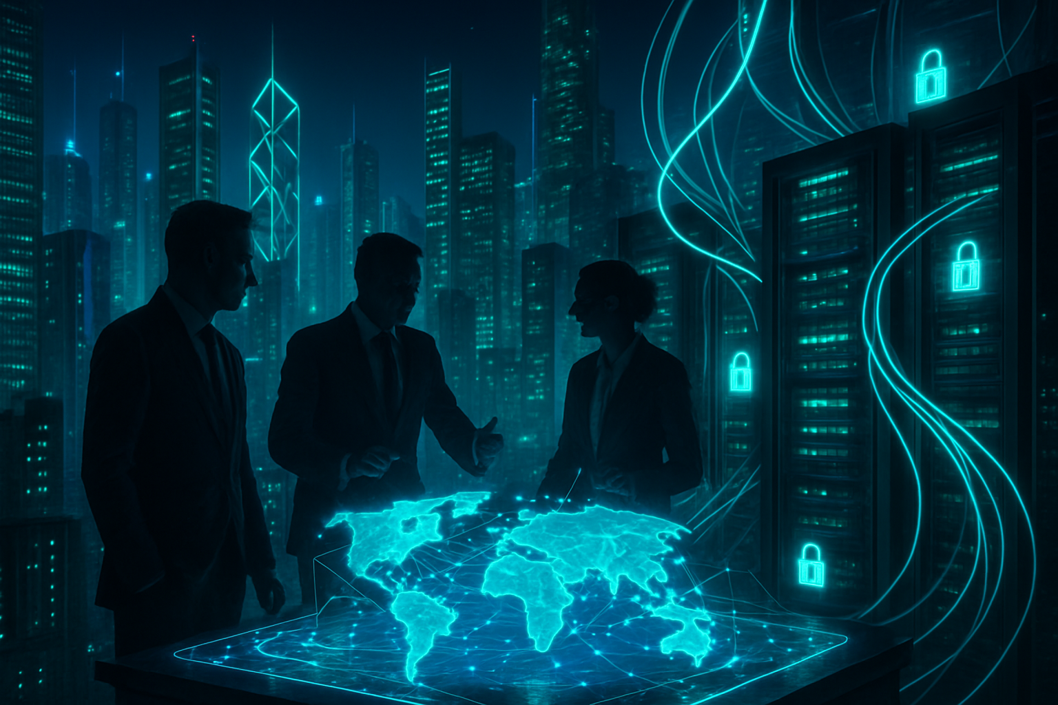 découvrez comment les enjeux géopolitiques influencent et transforment les dynamiques et normes du cyberespace mondial.