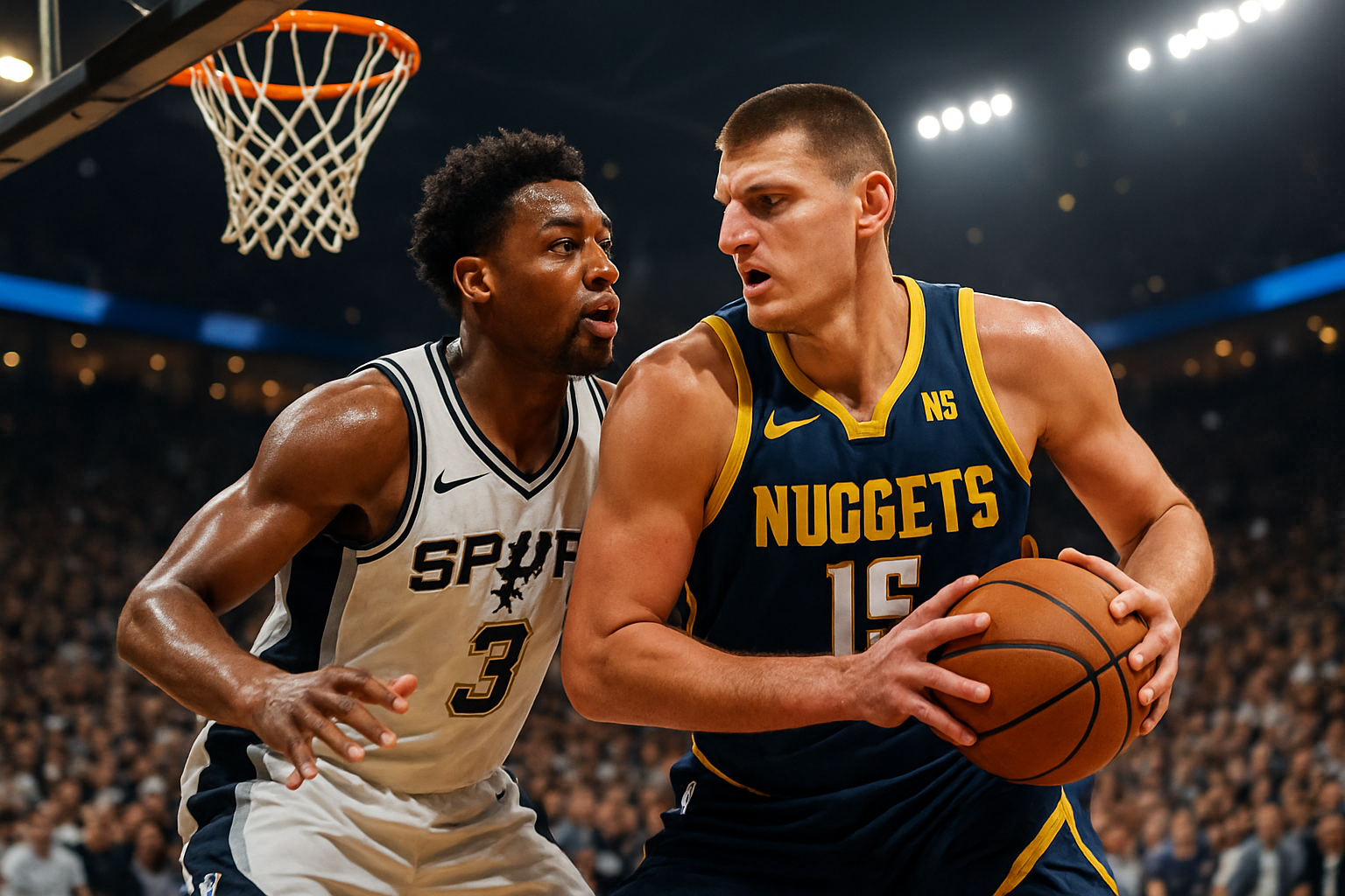 découvrez le face-à-face intense entre les spurs et les nuggets, un match décisif pour une place en quarts de finale de la nba cup. analyse, enjeux et moments clés à ne pas manquer.