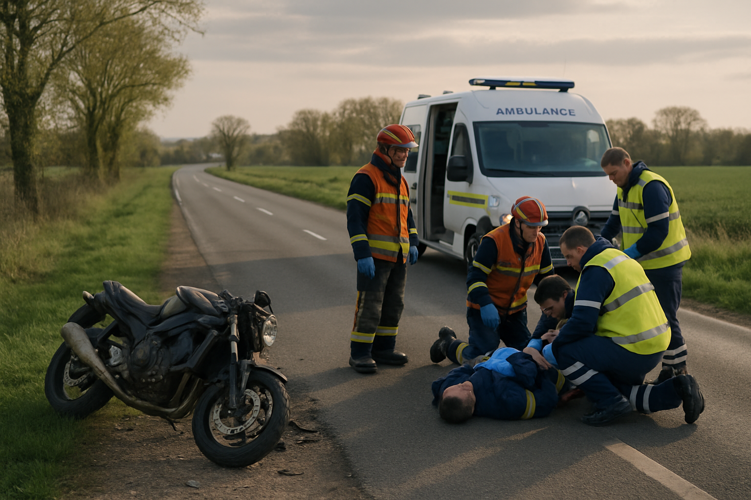 un motard de 26 ans est décédé dans un accident tragique survenu dans les deux-sèvres, soulignant la gravité des incidents routiers dans la région.