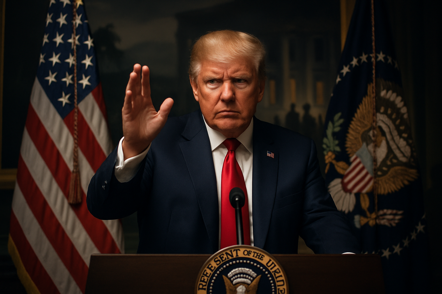 découvrez comment trump utilise une menace contre le nigeria pour protéger les intérêts des 'chers chrétiens' dans un contexte politique tendu.