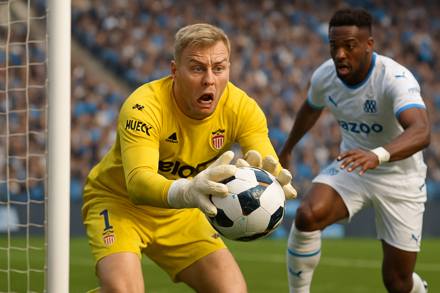 découvrez en vidéo la spectaculaire erreur de radoslaw majecki lors du match contre l’om, un moment fort qui a marqué la rencontre.