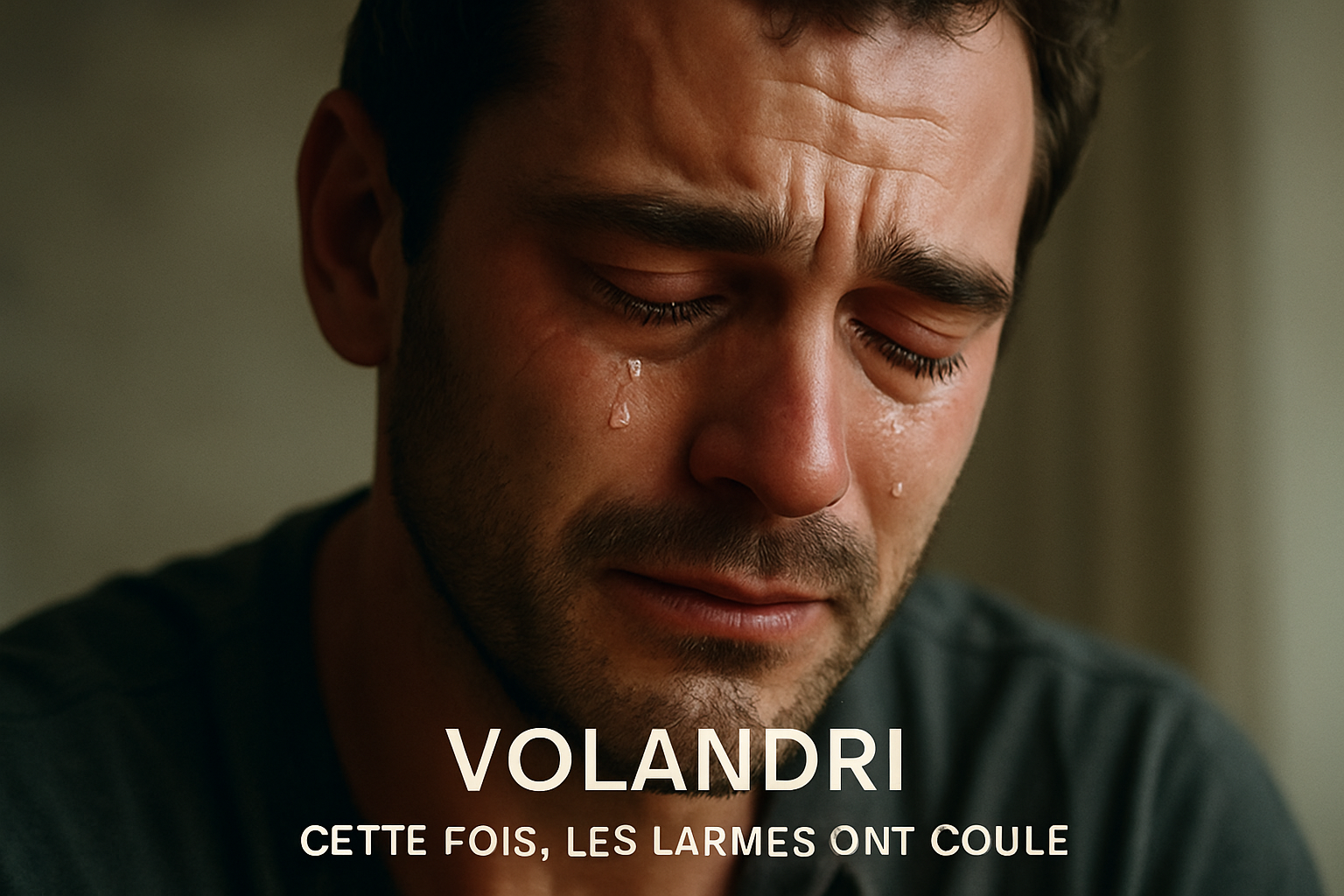 découvrez l'émotion intense de volandri qui confie : « cette fois, les larmes ont coulé » dans une interview exclusive.