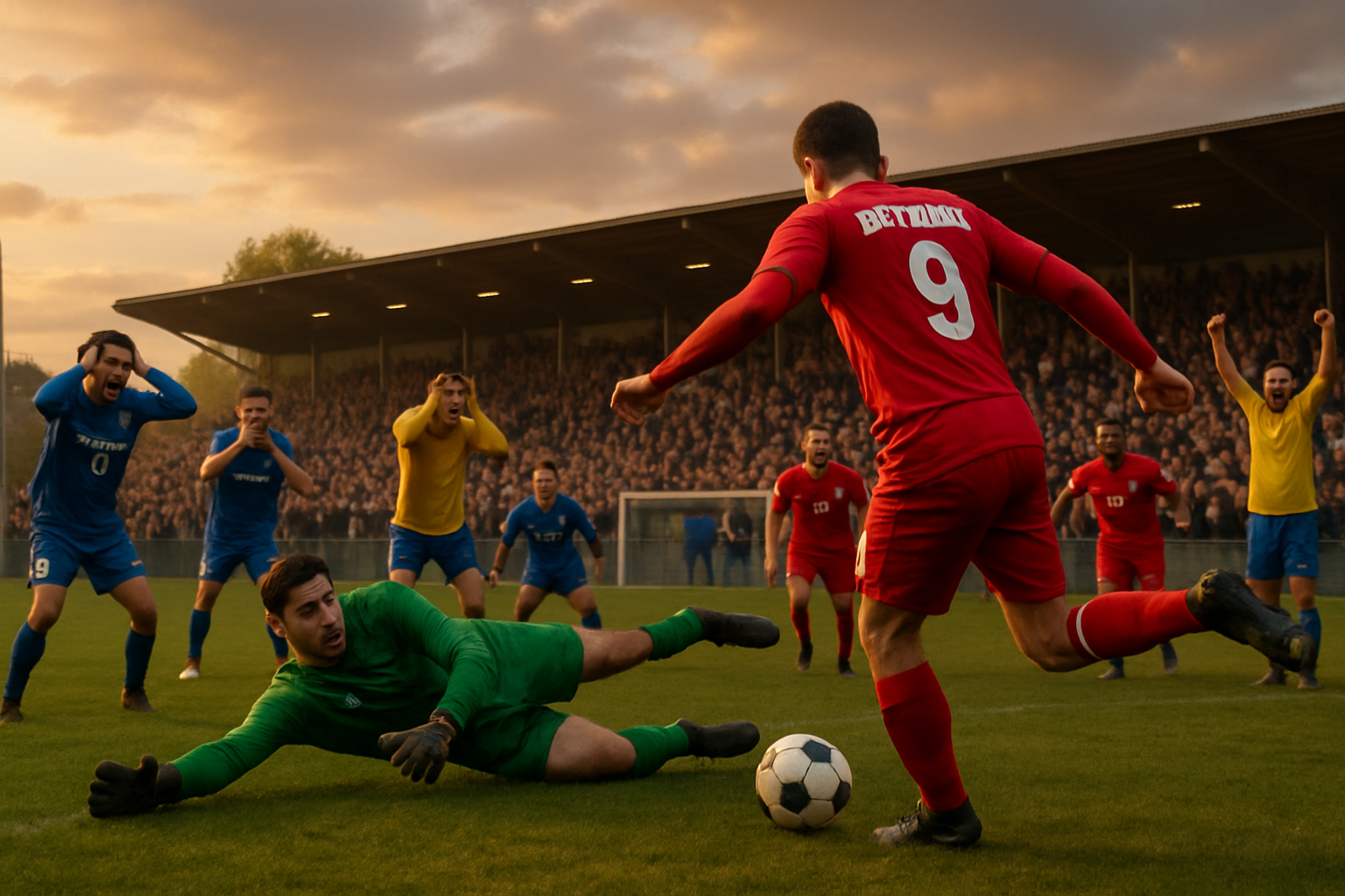 revivez la fin de match incroyable entre steenvoorde et béthune en coupe de france avec des tirs au but haletants, seulement 3 manqués, pour un suspense maximal.