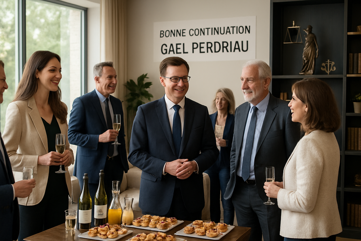 découvrez les moments forts du pot de départ de gaël perdriau, où il a souligné l'importance de la justice en tant que rempart essentiel pour la société.