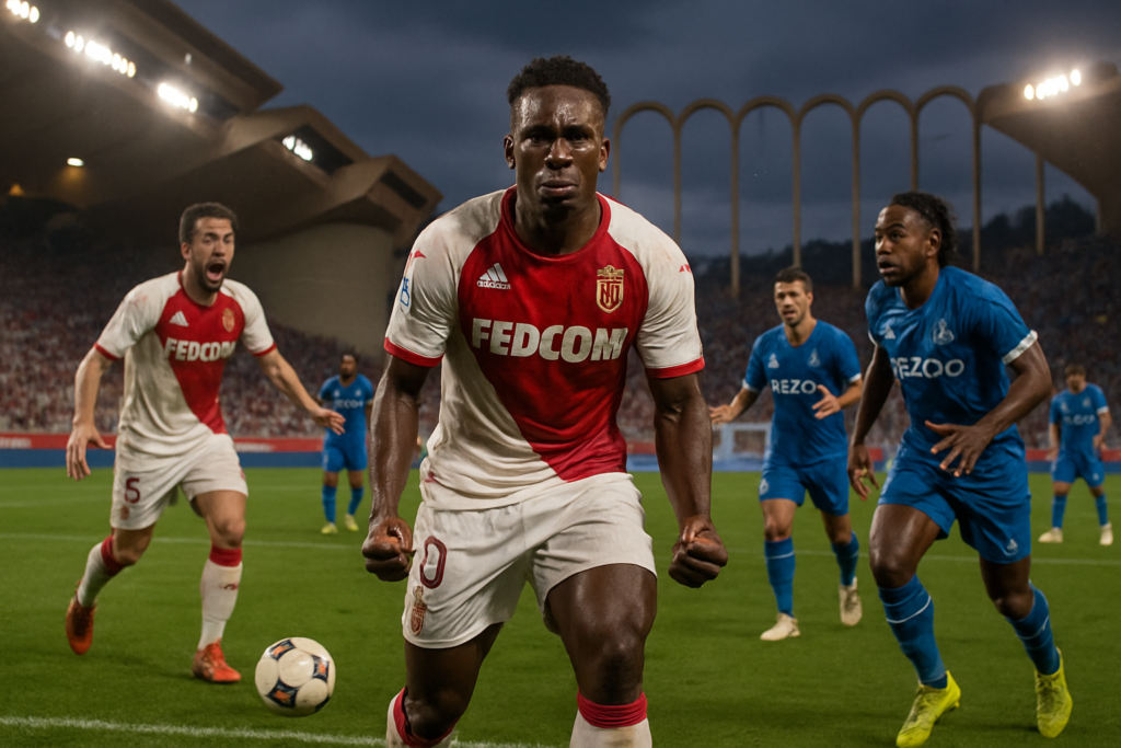 revivez la soirée mouvementée entre monaco et l'om où balogun s'est distingué malgré deux buts annulés pour hors-jeu, offrant un match intense et plein de rebondissements.