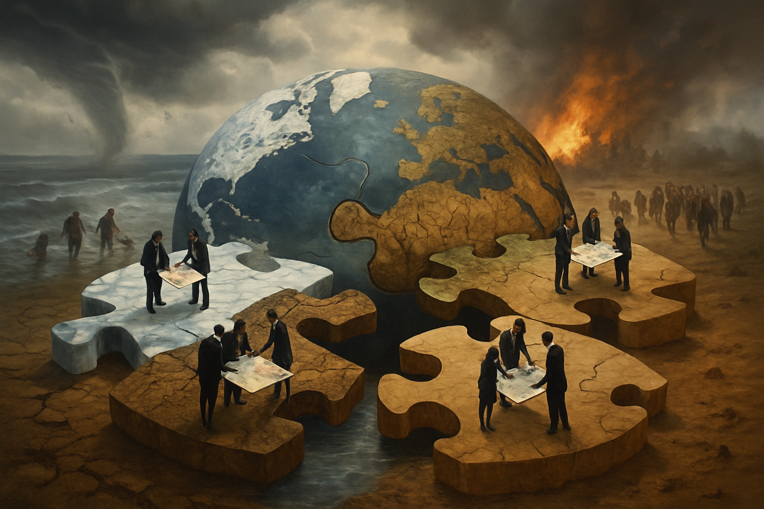 explorez comment le changement climatique transforme les dynamiques géopolitiques mondiales en modifiant les équilibres traditionnels et en redéfinissant les enjeux internationaux.