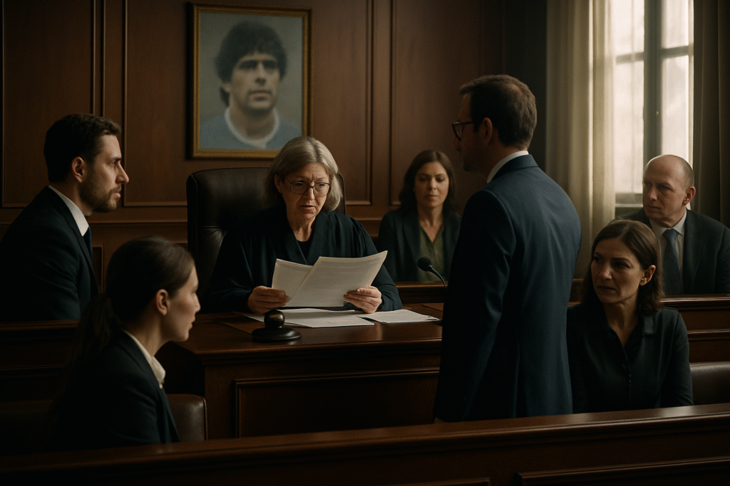 audience décisive ce mardi concernant le décès de maradona, pour déterminer l'ouverture éventuelle d'un nouveau procès.