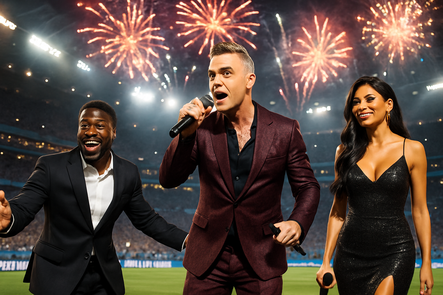 découvrez le line-up exceptionnel de la cérémonie d'ouverture de la coupe du monde 2026 avec kevin hart, robbie williams et nicole scherzinger. un spectacle inédit à ne pas manquer !