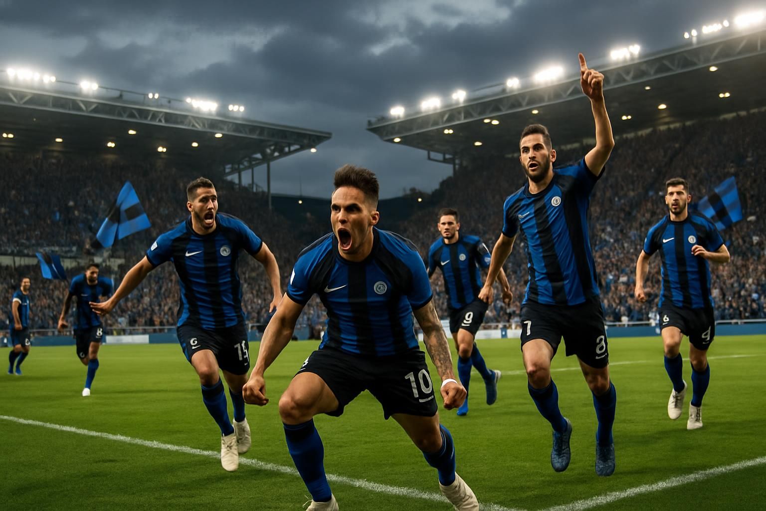 l'inter milan s'impose à bergame contre l'atalanta, reprenant ainsi la tête du classement de la serie a dans un match intense et décisif.