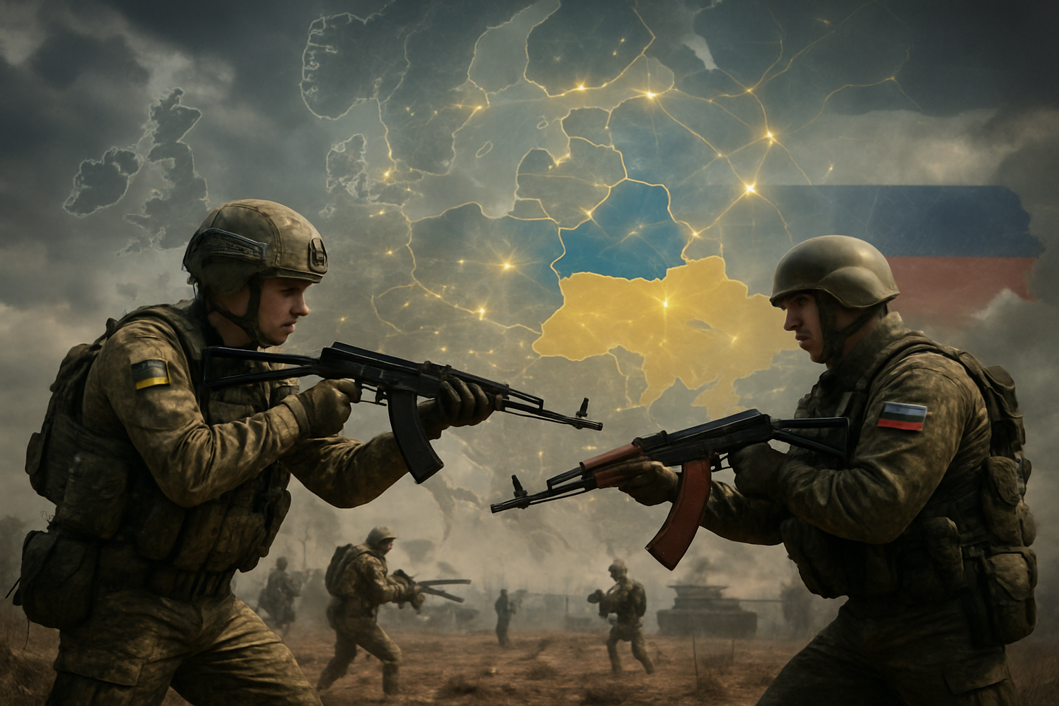 analyse approfondie de la montée en puissance géopolitique à travers le prisme du conflit ukrainien, ses enjeux et ses répercussions mondiales.